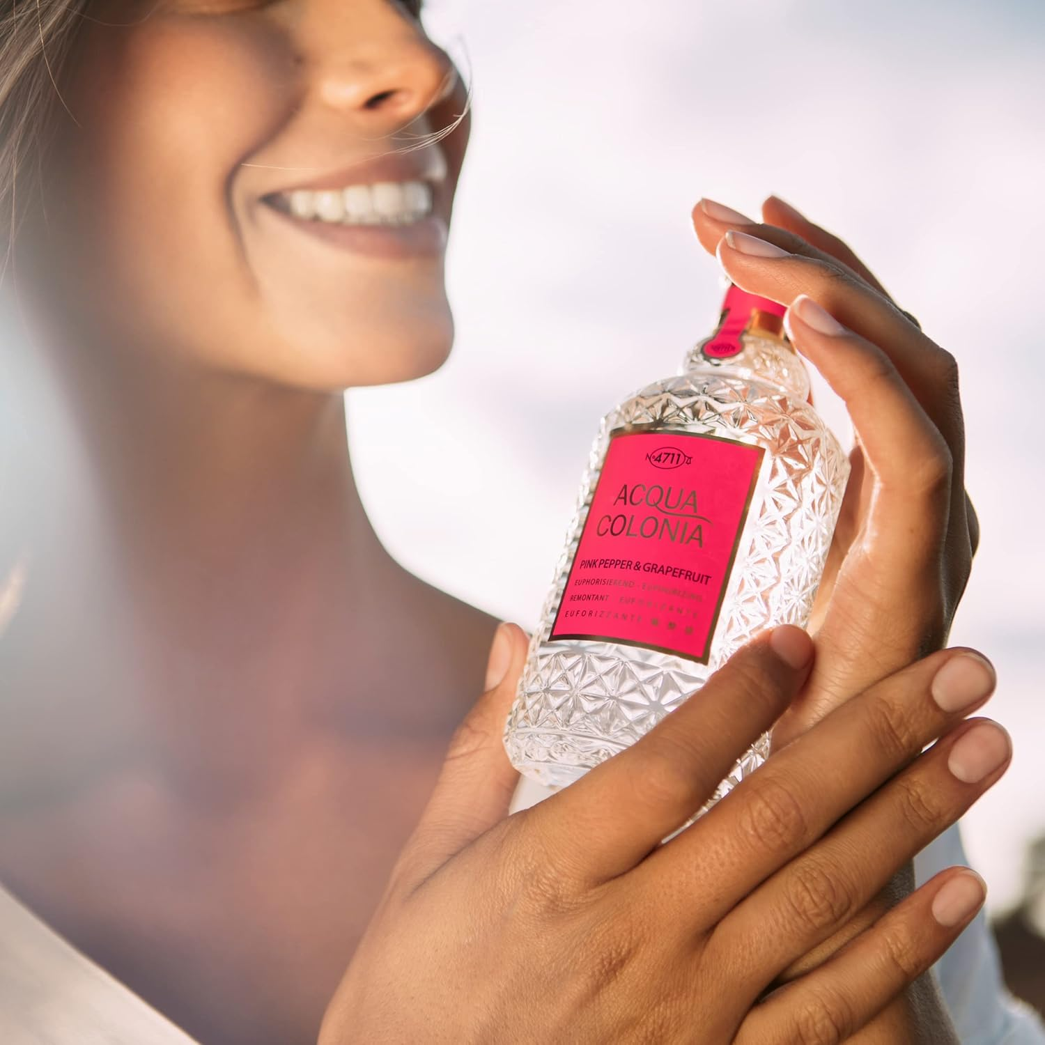 4711 Acqua Colonia - Pink Pepper and Grapefruit by Muelhens for Unisex - 3.4 Oz EDC Spray image number 2