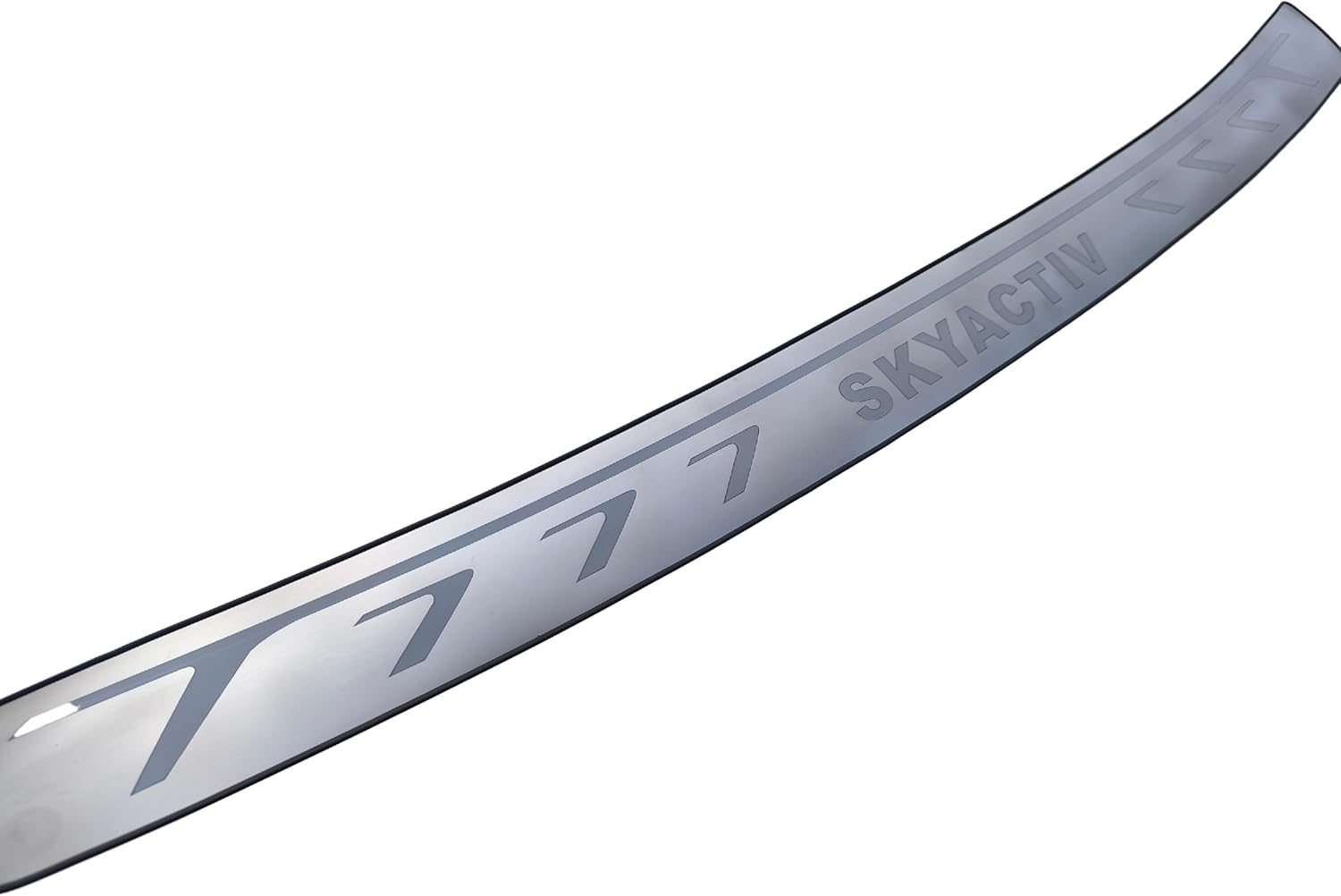 Luyhok Car Stainless Steel Rear Bumper Protector, for Mazda CX60 CX-60 Accessories, Auto Parts Tailgate Back Trunk Door Sill Cover Scuff Plate Strip Guard Protection image number 5