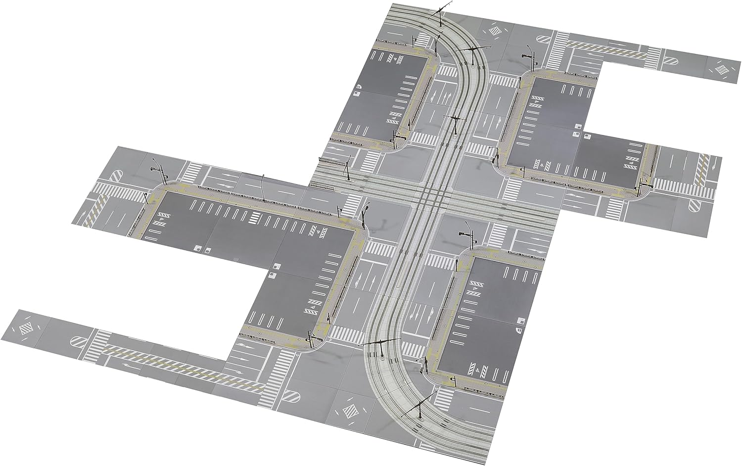 KATO N Gauge TV2 Unitram Track Expansion Set 40-812 Model Railway Supplies