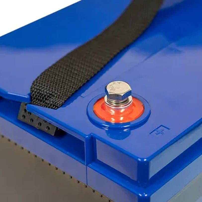 Adventure Kings AGM Deep Cycle Battery 115AH + Rechargeable Lithium LED Worklight image number 1