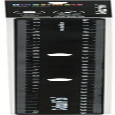 Colourhide Bindermate Ruler 30 Cm, Black image number 1