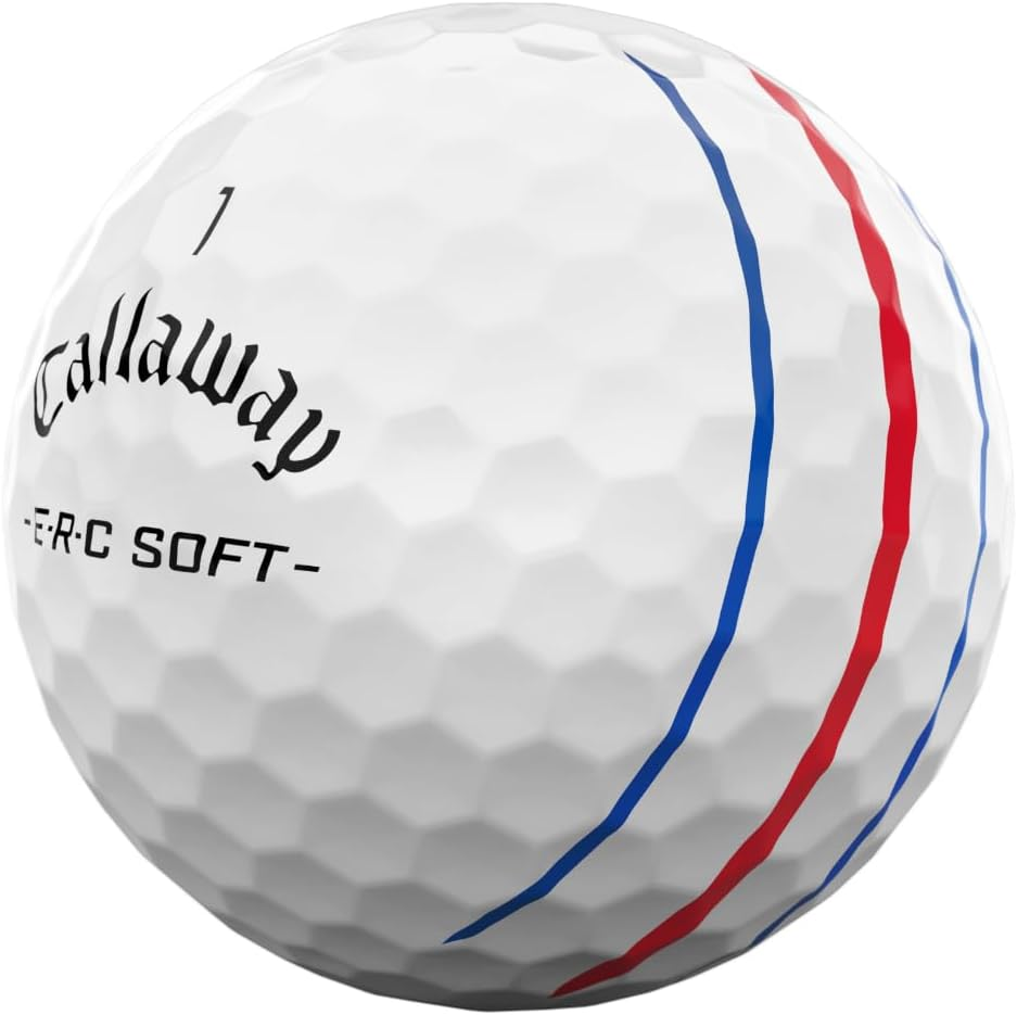キャロウェイ(Callaway) ゴルフボール ERC Soft 25 Triple Track 1ダース(12個入り) 3ピース構造 image number 5