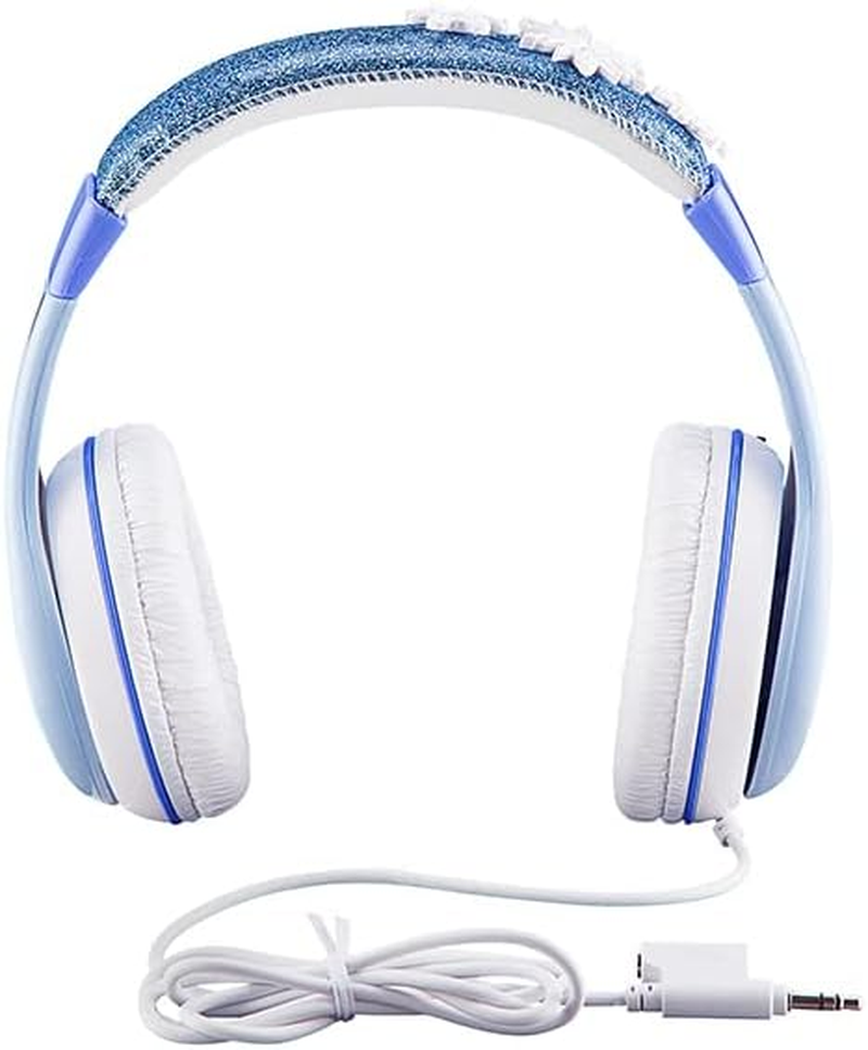 Frozen II FR-140.EX9MI Youth Headphones on Ear with Volume Limiting(Blue/White)