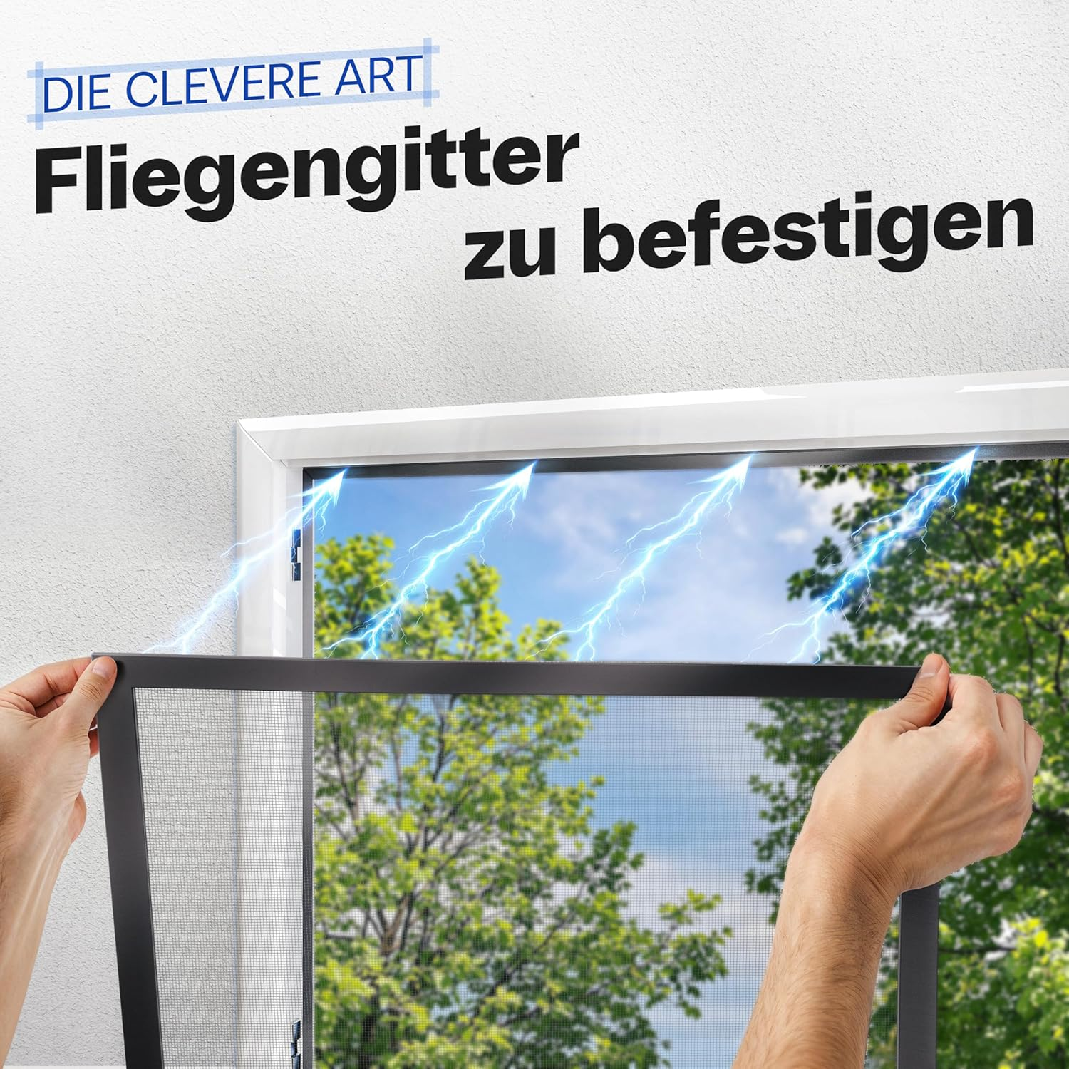 YOURGANIZE&reg; Magnetic Tape Self-Adhesive a and B | Magnets for Fly Screen & Light Items | Magnets with Counterpart (8 M + 8 M) image number 2