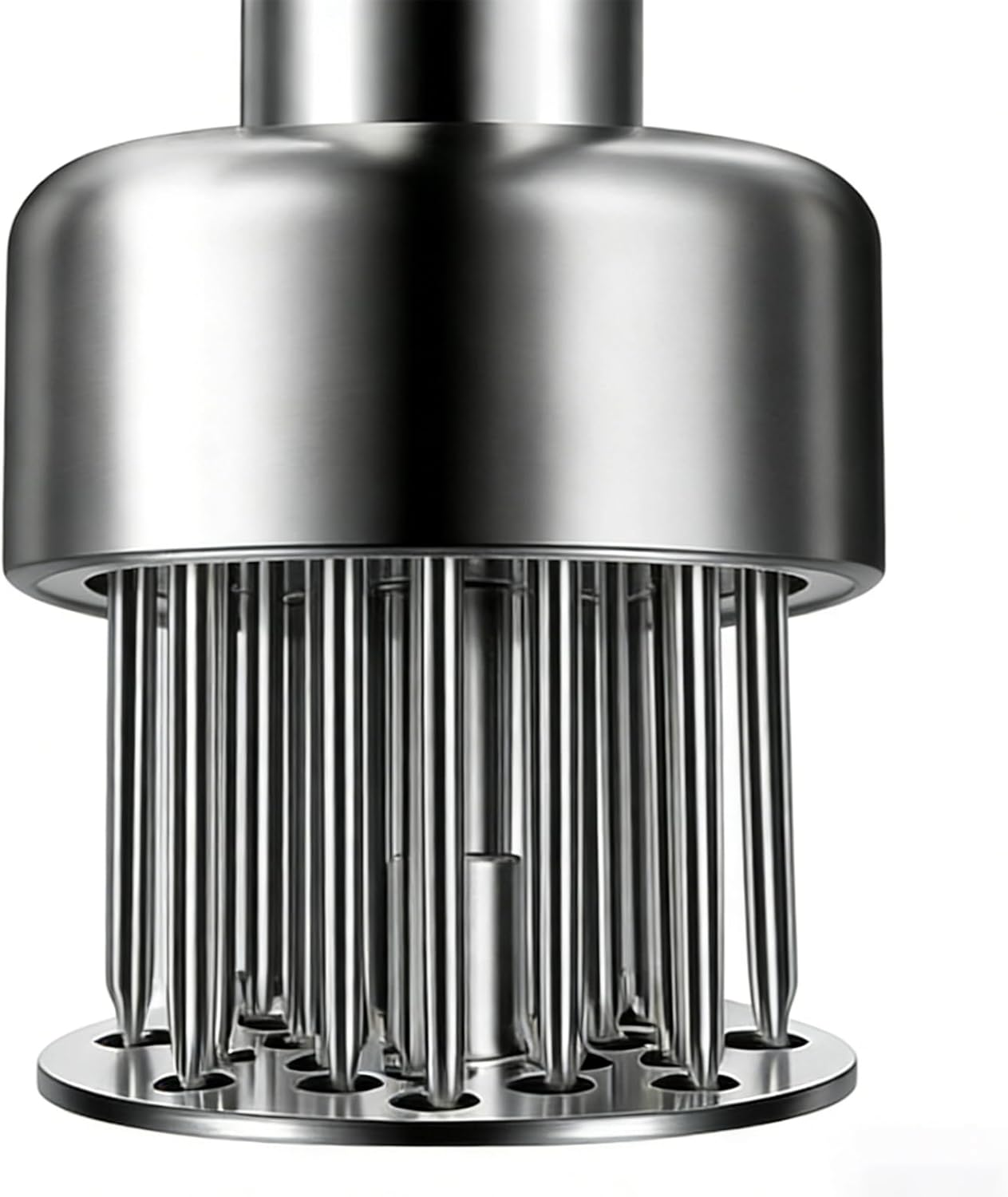 Needle Tenderizer - Heavy Duty Manual Tool | Manual Meat Tenderizer with 21 Needles - for Home Cooking Kitchen Pork Beef Steak Turkey Poultry image number 1