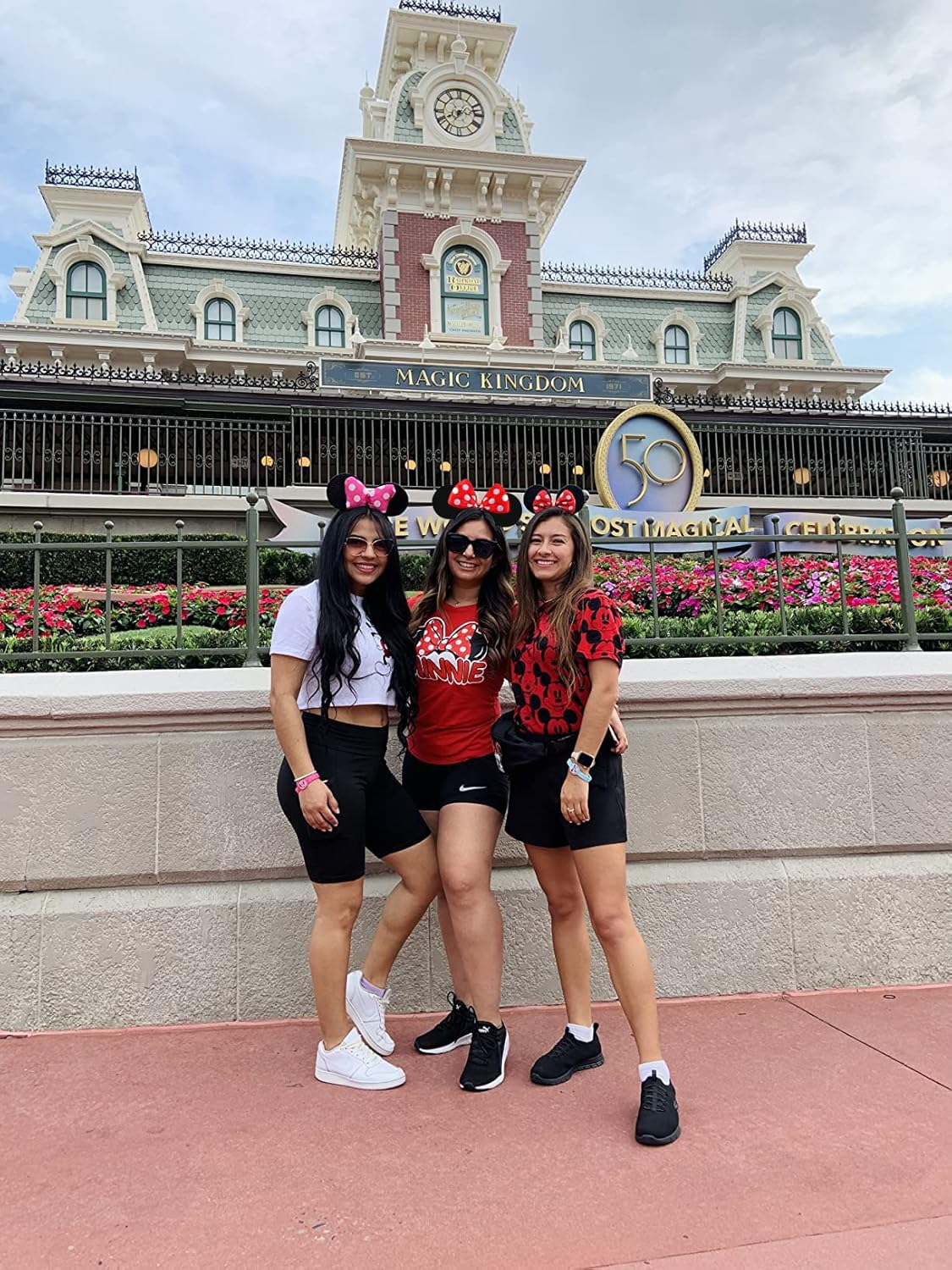 JMOCD Pack of 12 Mouse Ear Headbands, Mouse Ears Headband, Minnie Mickey Mouse Headband for Masquerade, Birthday Party, Night, Cartoon Club image number 6