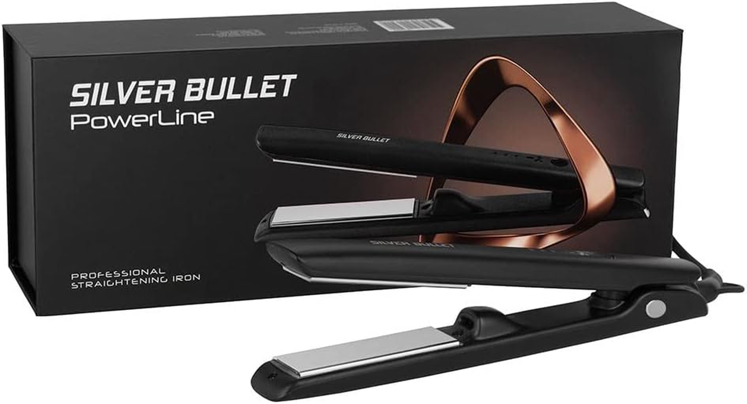 Silver Bullet Powerline Hair Straightener - Black