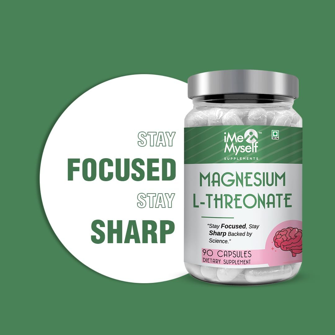 Imemyself Magnesium L- Threonate Capsules - 90 Caps image number 3