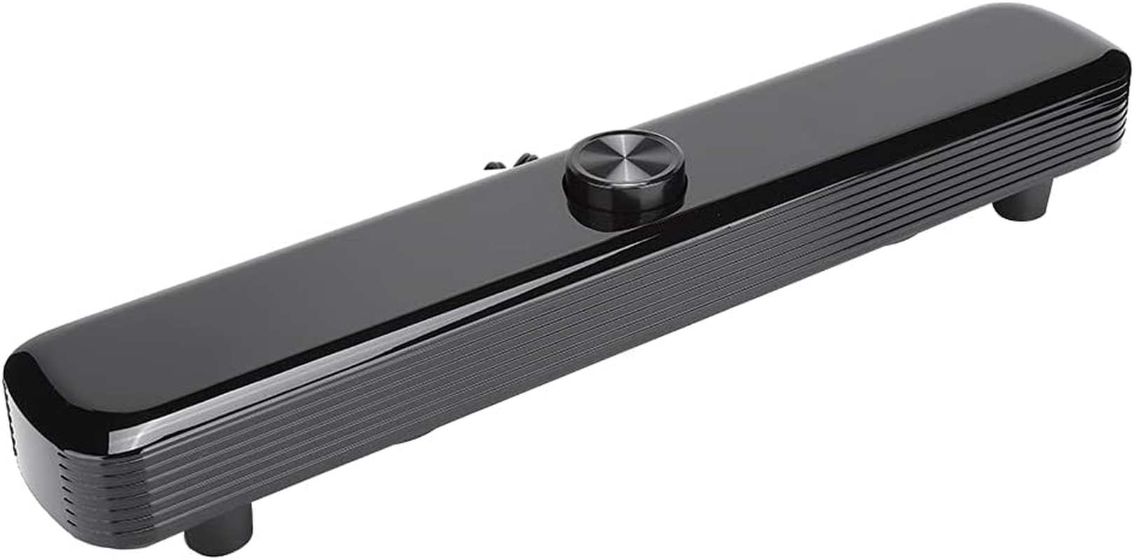 Dc5V/Usb Soundbar Speaker,Portable Wired Long Strip Stereo Music Player Bass Sound Box Multimedia Table Dual-Speaker Soundbar for Laptop/Tv/Smartphone/Tablet/Computer PC image number 3