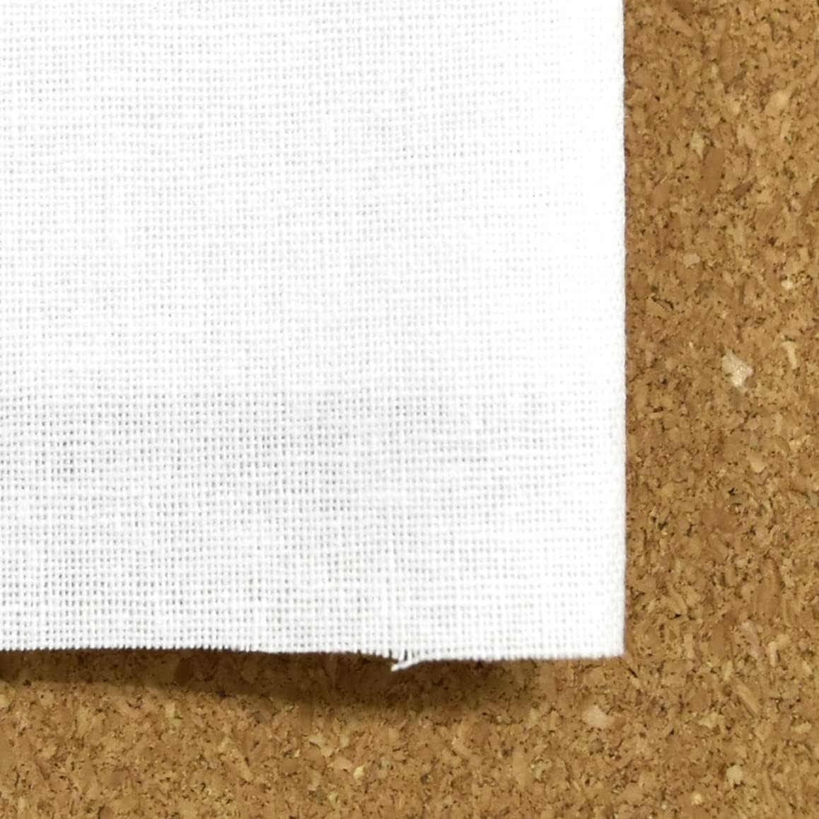 NASKA NK007 NK-007 Extra Thick Adhesive Interlining, Approx. 43.3 X 39.4 Inches (110 X 100 Cm), White image number 1