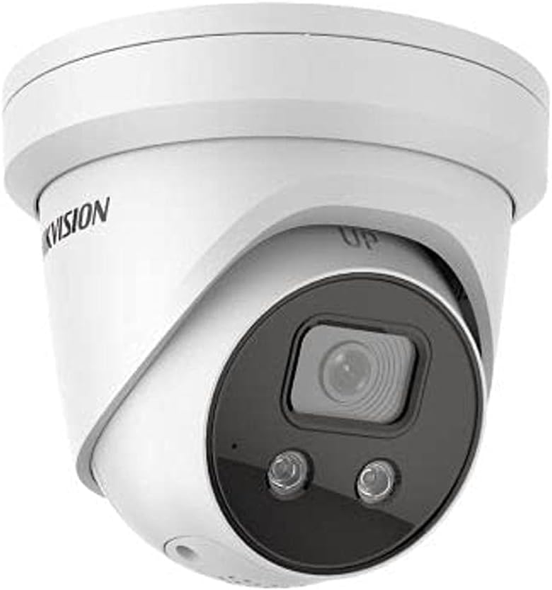 Hikvision 30 M IR Range 8 MP 4K Acusense Strobe Light and Audible Warning Fixed Turret Network Camera