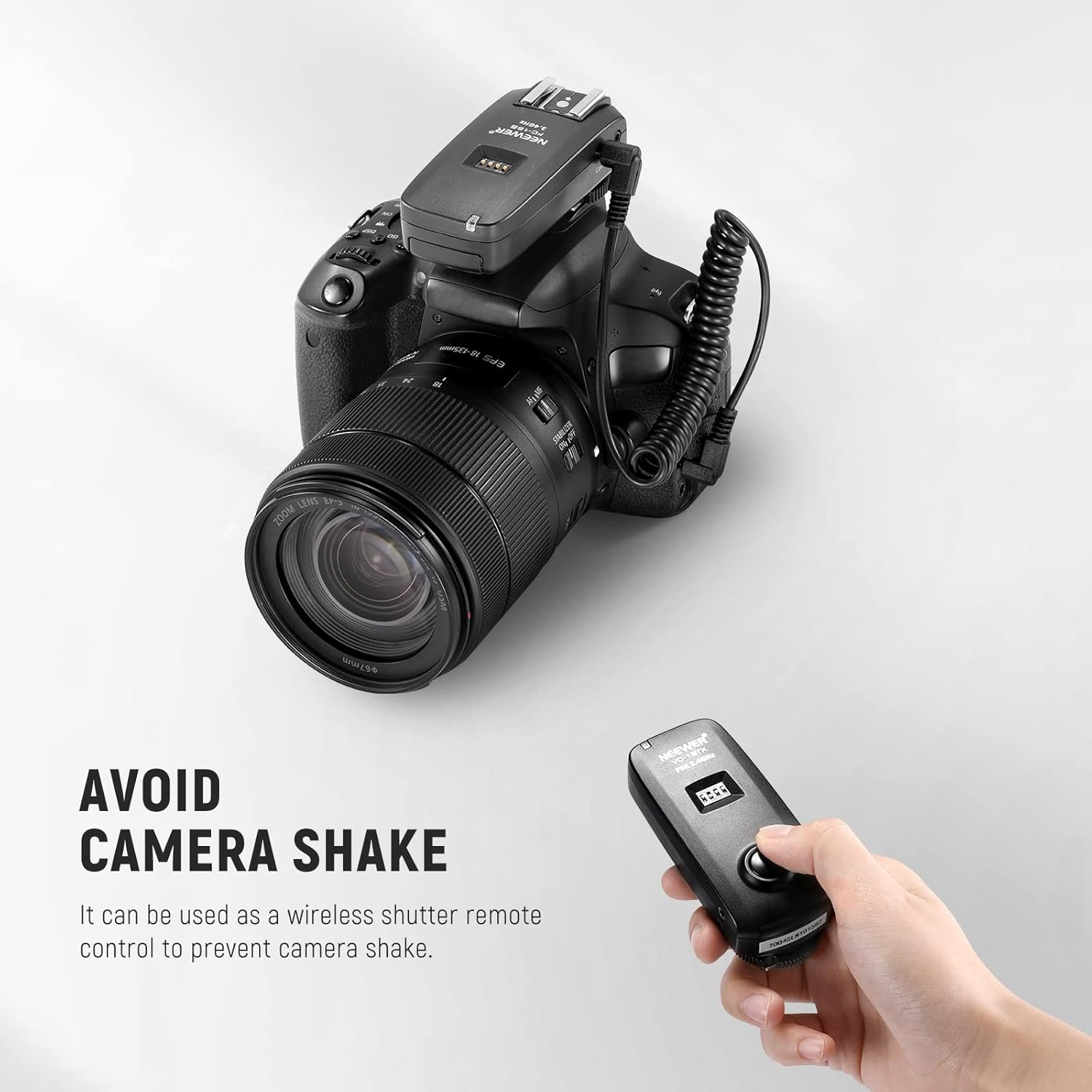 NEEWER 2.5Mm to C1 Remote Shutter Release Cable Compatible with Canon T8I T7I T6S T6I T5I T5 T4I 850D 800D 760D 750D 700D 650D 600D 550D 500D 450D 1100D 80D 70D 60D, Powershot G16 G15 Cameras image number 6