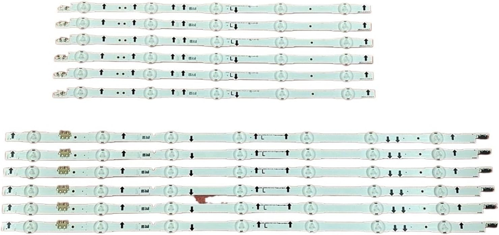 BABCPMPGK LED Backlight Strip Fit for Samsung UE55J6202AK UE55J6240AK UE55J6240AW UN55H6300AF UN55H6350AF UN55H6400AF UN55H6360AF UN55H6450AF image number 4