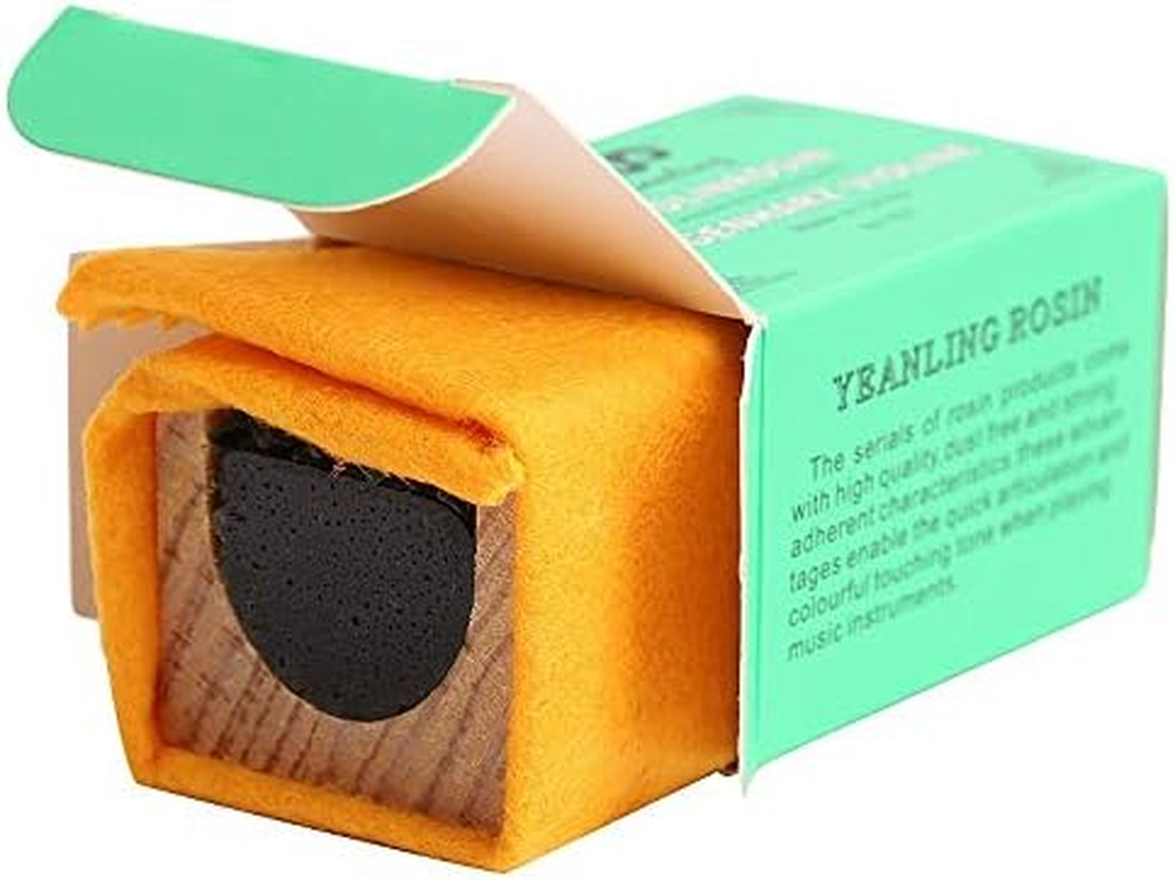 1 PC Low Dust Rosin High Purity Resin for Violin Viola Bow String Orchestra Instruments Musical Instruments Accessories image number 1