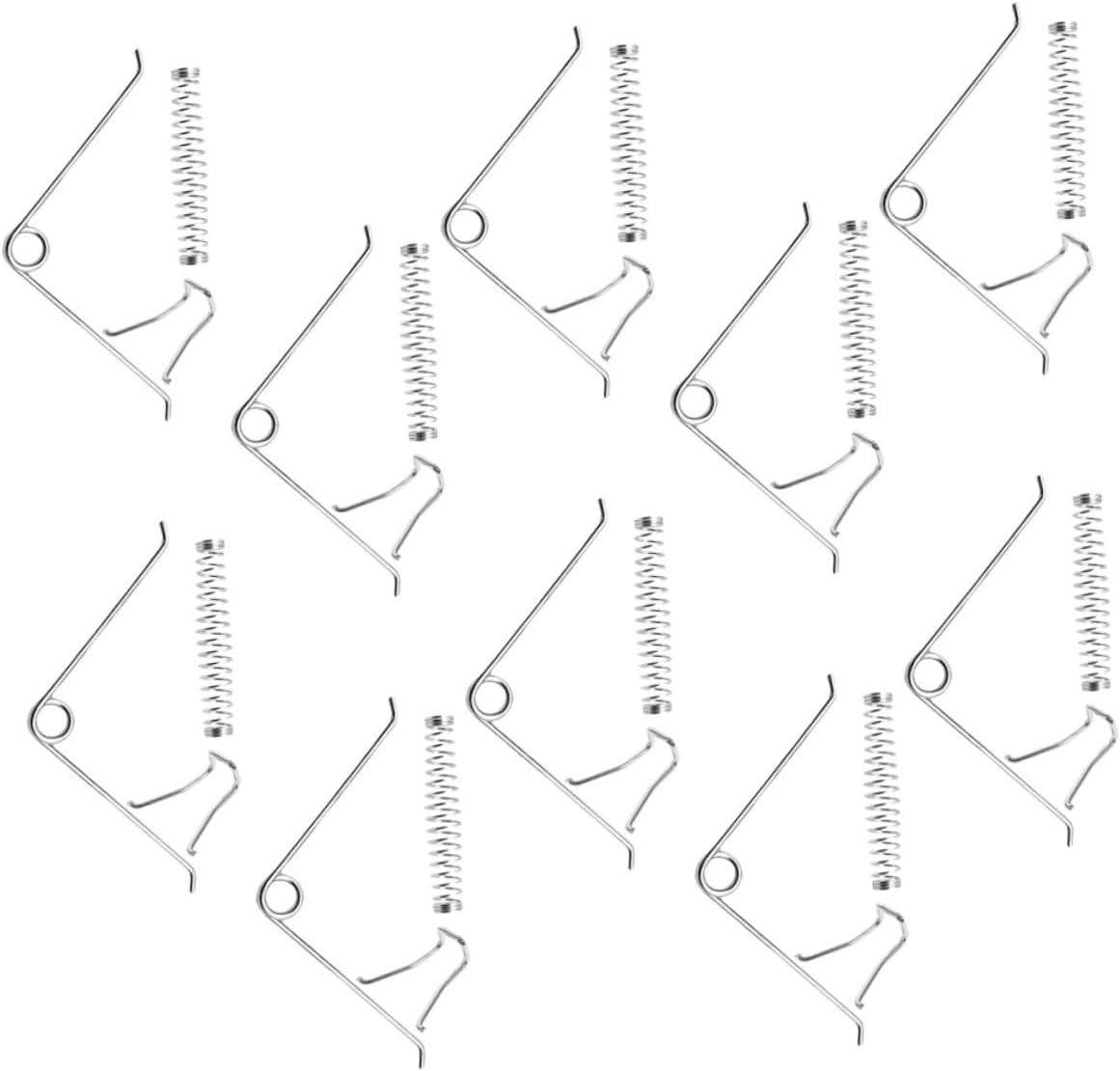 ORFOFE Pruner Metal Springs V-Shape Pruner Springs Replacement for Garden Supplies Pruning Shears image number 2