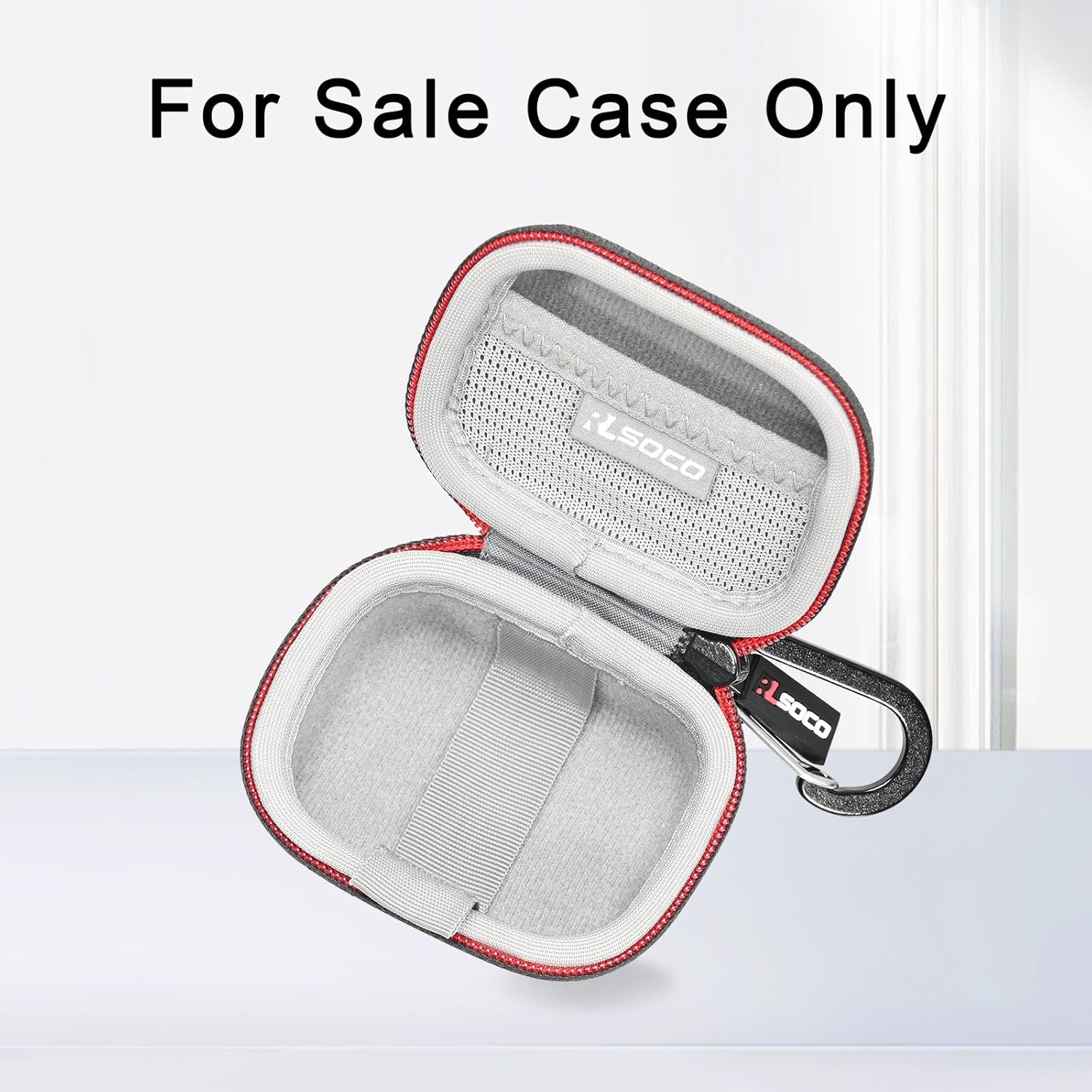 RLSOCO Case for Sennheiser Momentum True Wireless 4/3 Noise Cancelling Smart Earbuds, Scratch Resistant & Water Resistant -Black (Case Only) - Black image number 6