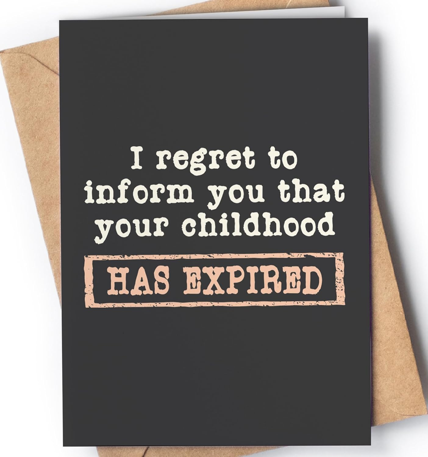 Funny 40Th Birthday Card for Men or Women with Envelope | Joke Card for Someone Who Is Turning 40 Years Old | Original and Unique Present Idea for Him or Her, Family, Friends or a Co-Worker.