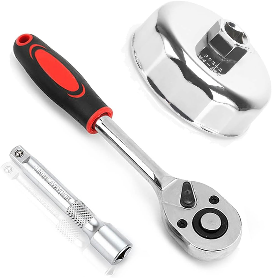 84Mm 14 Flutes Oil Filter Socket Wrench Oil Change Tool for Mercedes-Benz E320, Jeep Cherokee, Dodge Sprinter