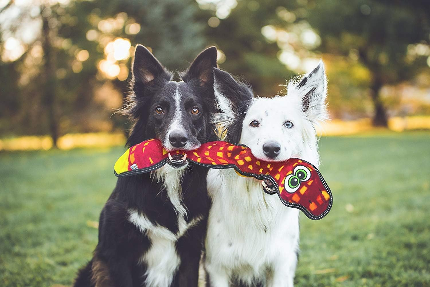 Outward Hound Tough Seamz Snake Plush Dog Toy, Large image number 2