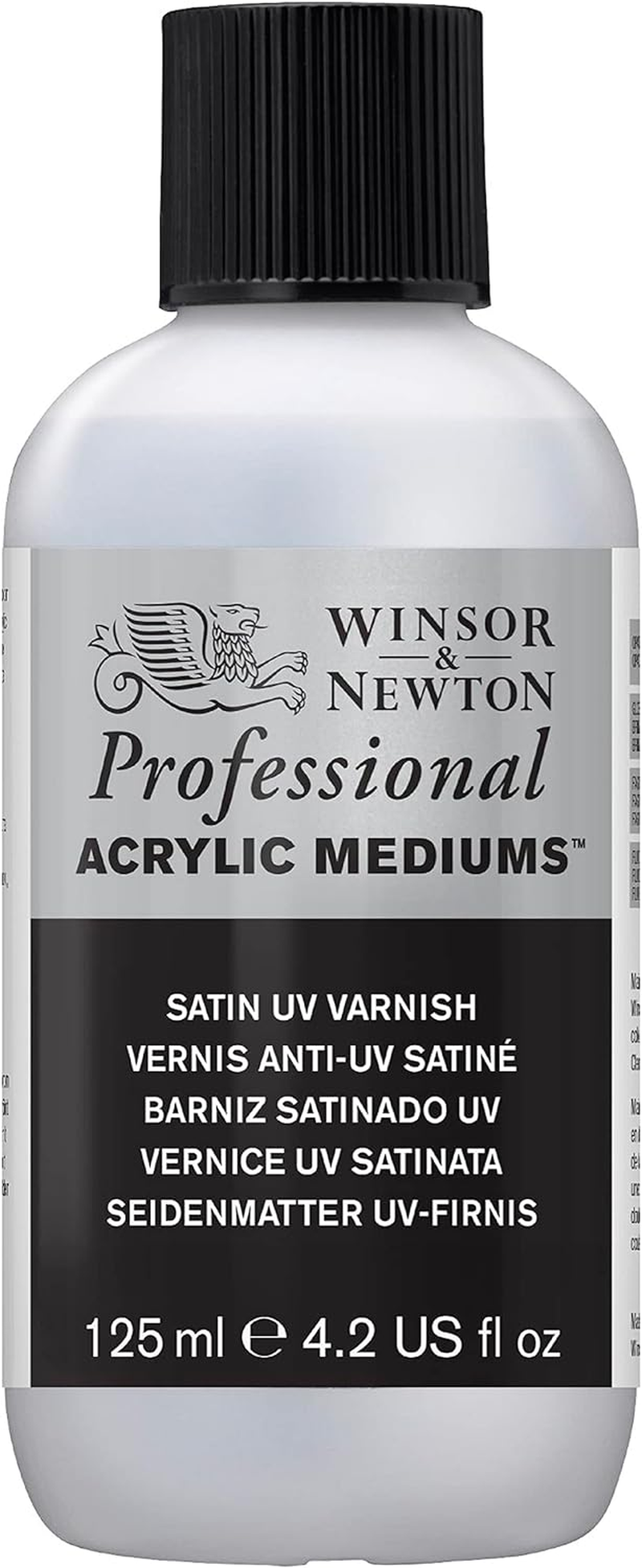 (Satin) - Winsor & Newton 125Ml Acrylic Satin Uv Varnish image number 1
