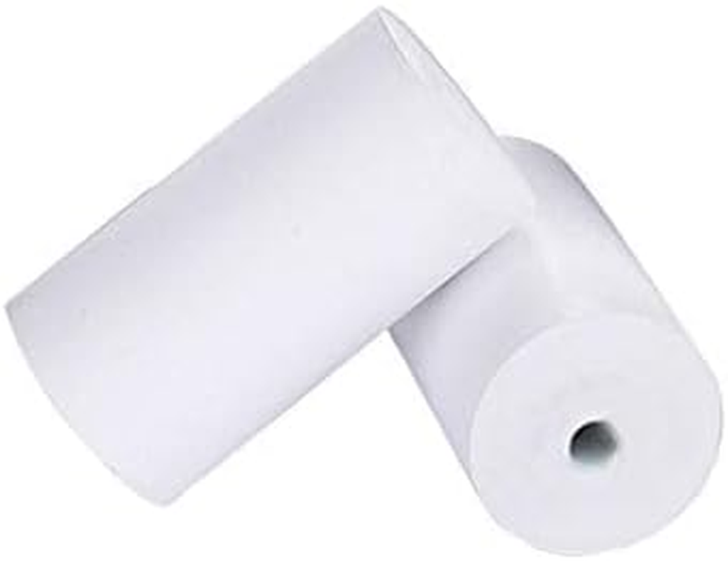 Thermal Printer Paper Roll 57 * 40Mm Printer Roll Paper for Supermarket POS Receipt Printing 10 Rolls for PT-220 Portable Personal Bill POS Receipt Printer (Printing Paper)