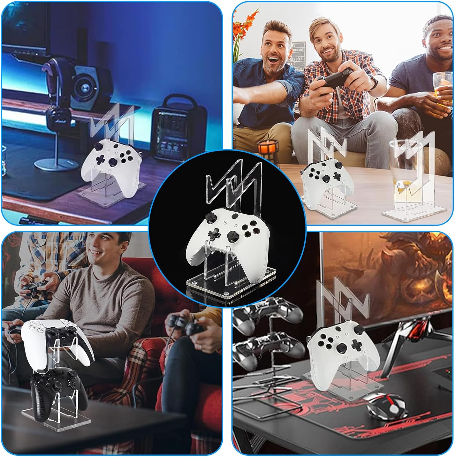 2 Tiers Game Controller Holder