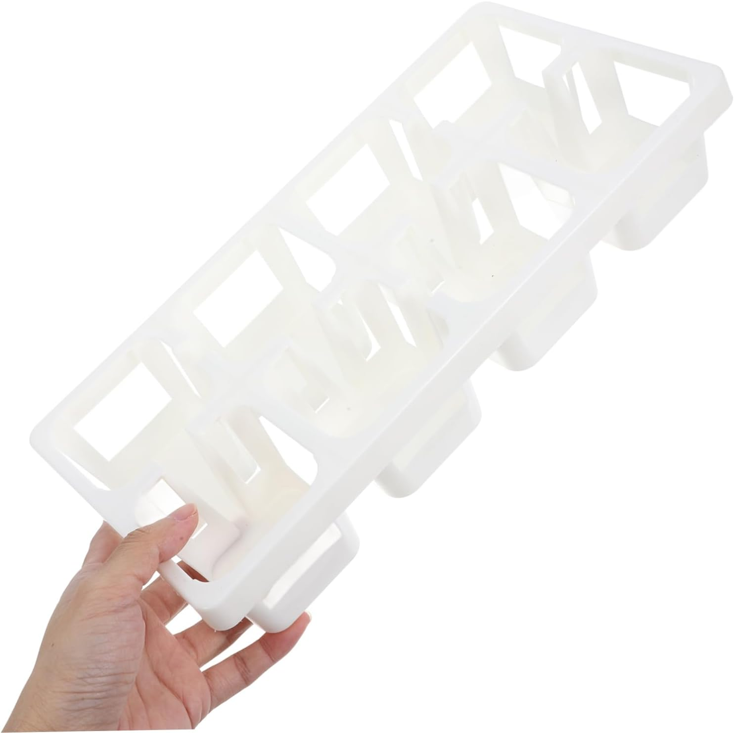 BESPORTBLE 4Pcs Tiny Plastic Planting Tray Rack Succulent Flower Pot Holder Tray Storage for Indoor Outdoor Gardening image number 2