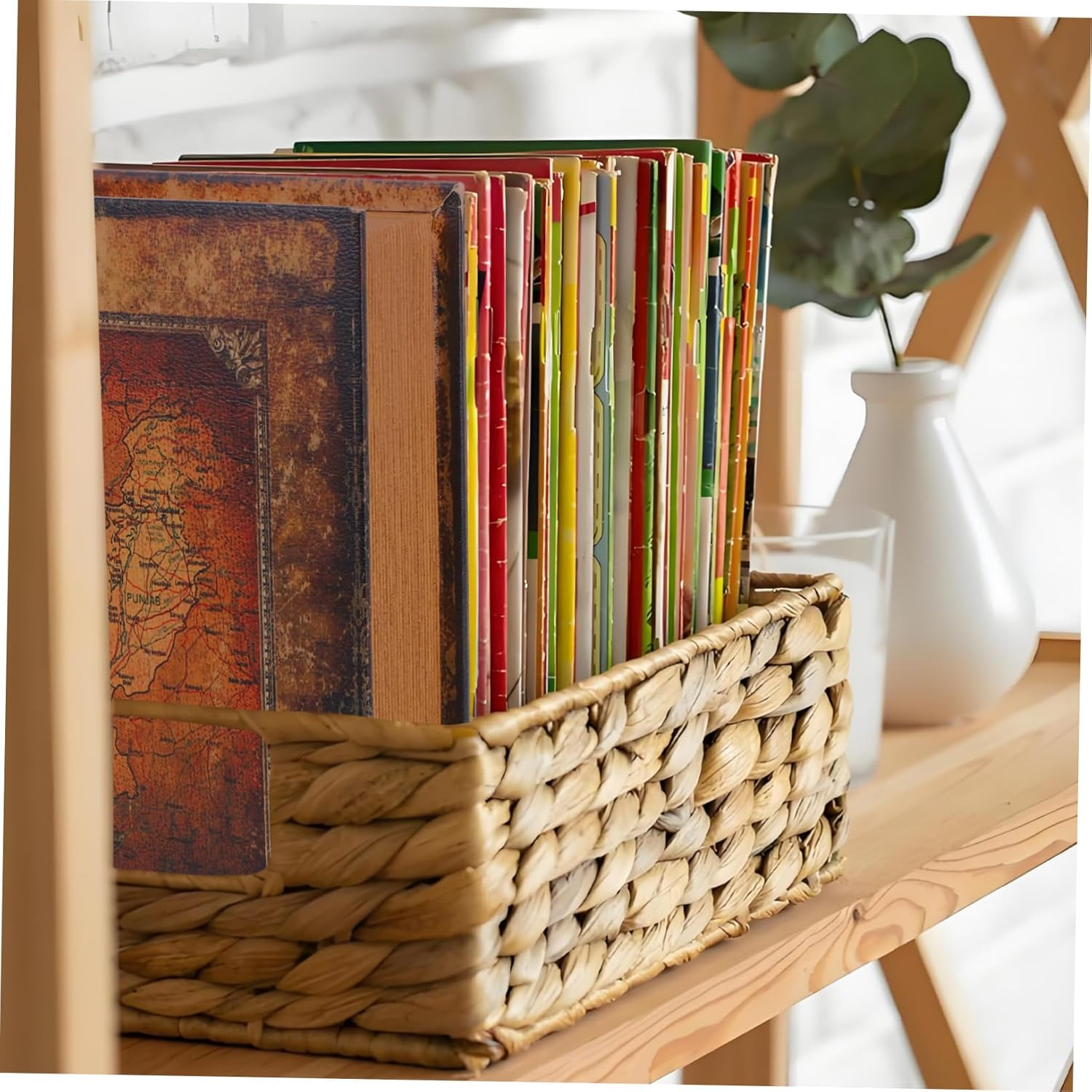 Book Storage Box Lock Vintage Book Shape Decorative Box for Home Decor for Jewelry