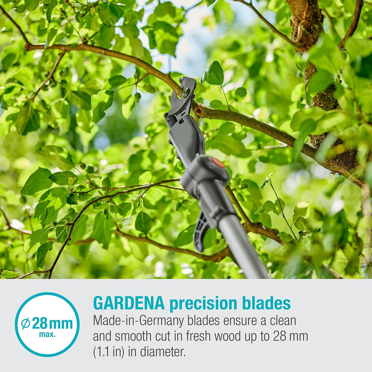 Gardena Battery Telescopic Pruning Lopper Highcut 360 Skin image number 3