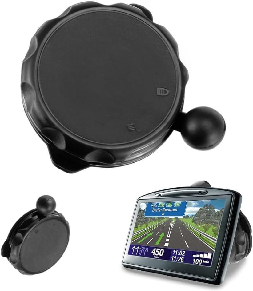 Car Suction Cup Mount, Car Mount, GPS Sat Nav Holder Compatible with Tomtom Start 20 25 60 GO Live 800 825 via GPS Accessories Car Cradles image number 4