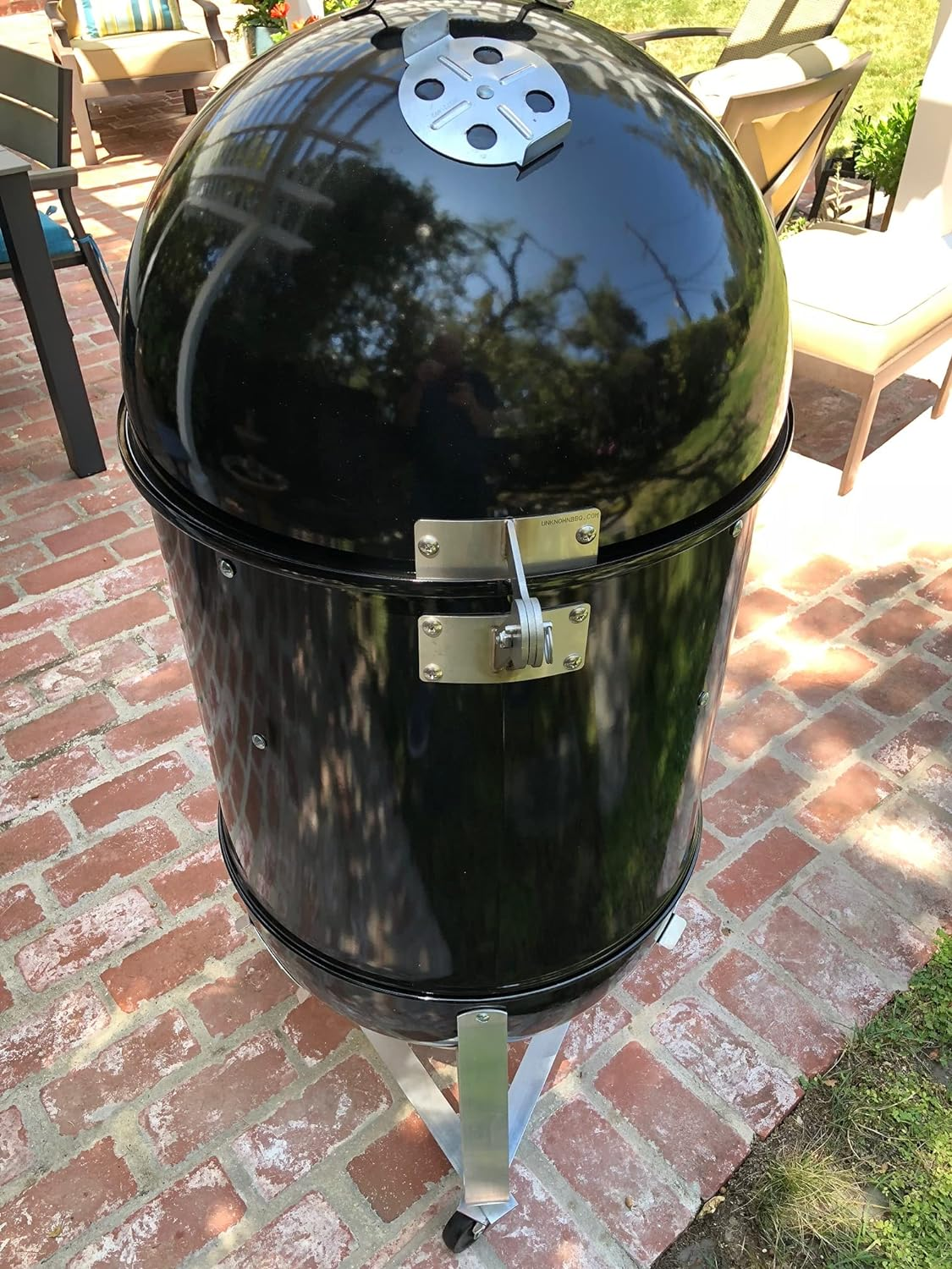 Unknown BBQ Weber Smokey Mountain Lid Hinge Mod Parts Kit Wsm Smokers 18.5 22.5 Unknown BBQ image number 3