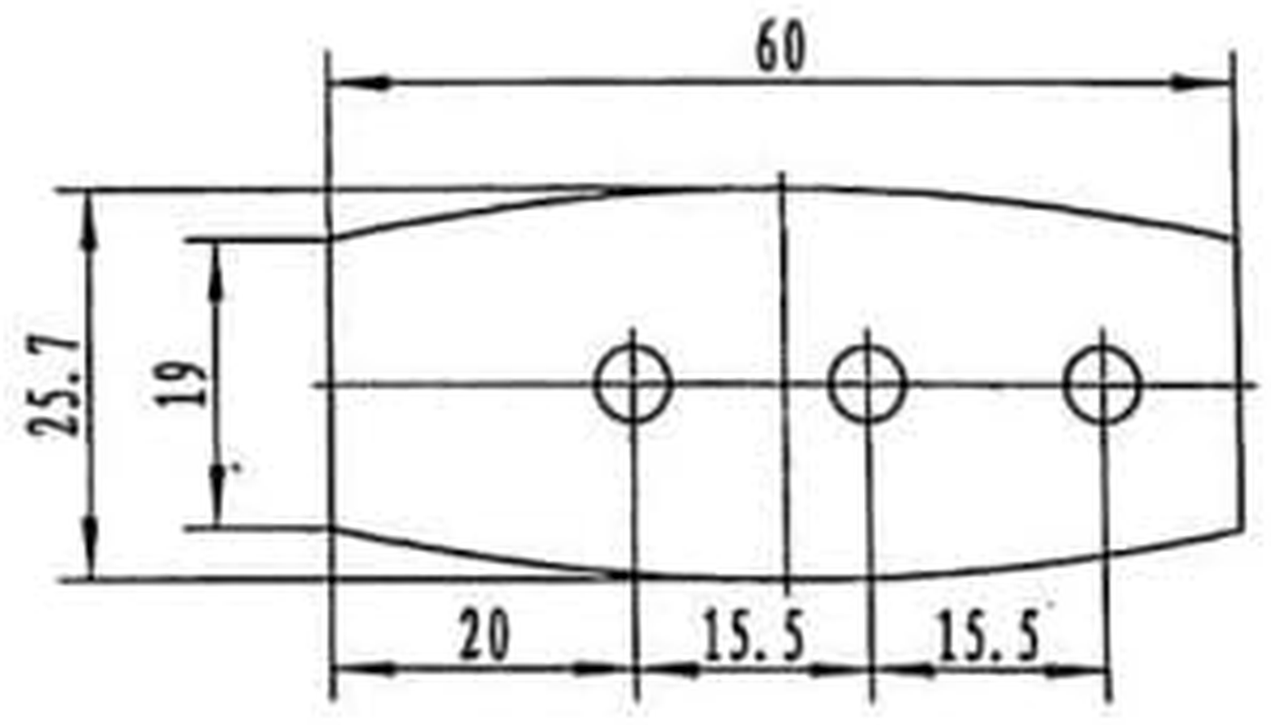 Hamilton Bowes RV Camper Trailer Baggage Door Clip COMPARTMENTCATCH Holders 888 White (5) image number 5