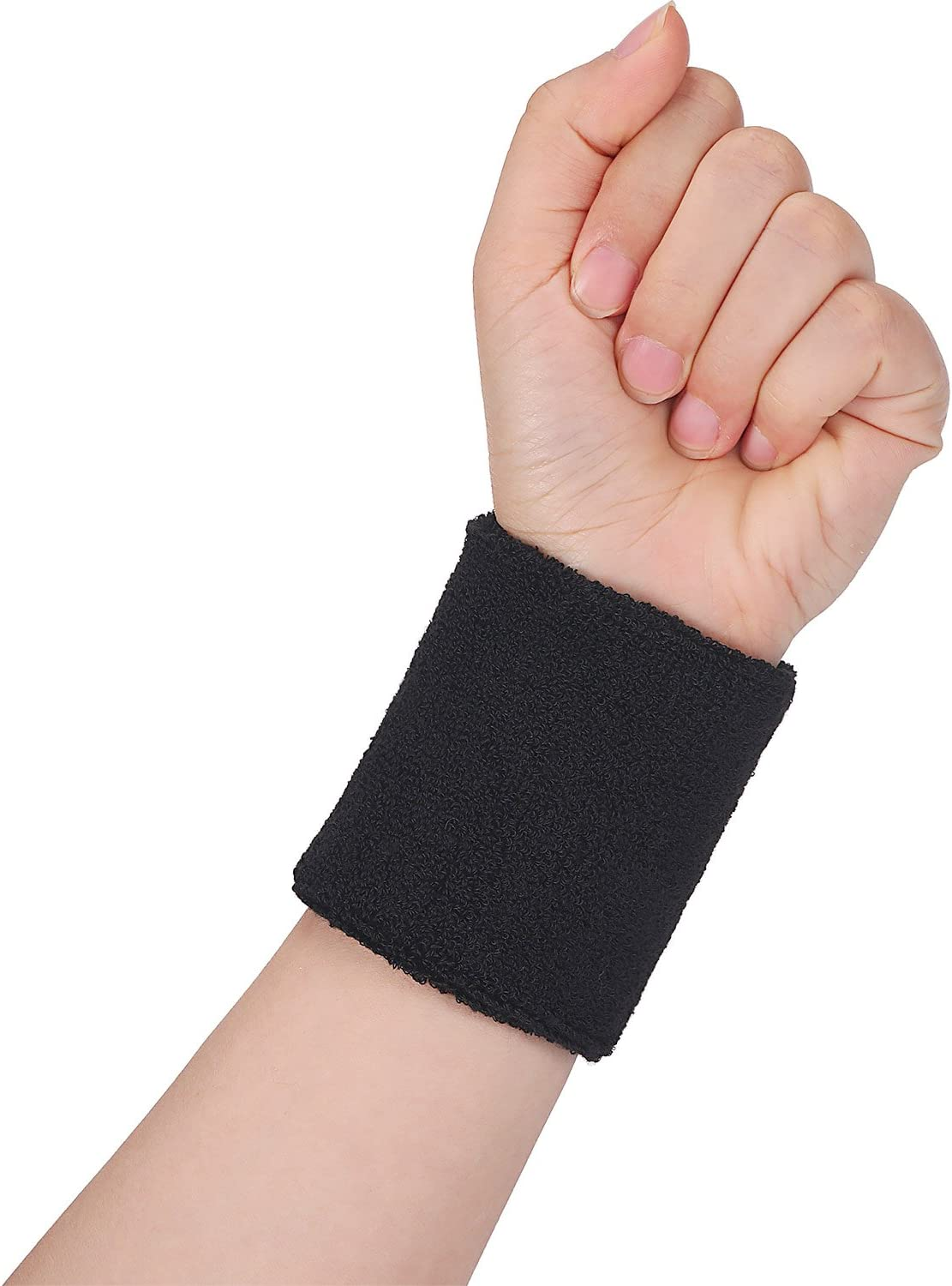 Sweatband Set,3 Pcs Sports Headband and Wristband Set Tennis Striped Sweat Band Sports Competitions Sports Games for Men Women Party Supplies image number 1