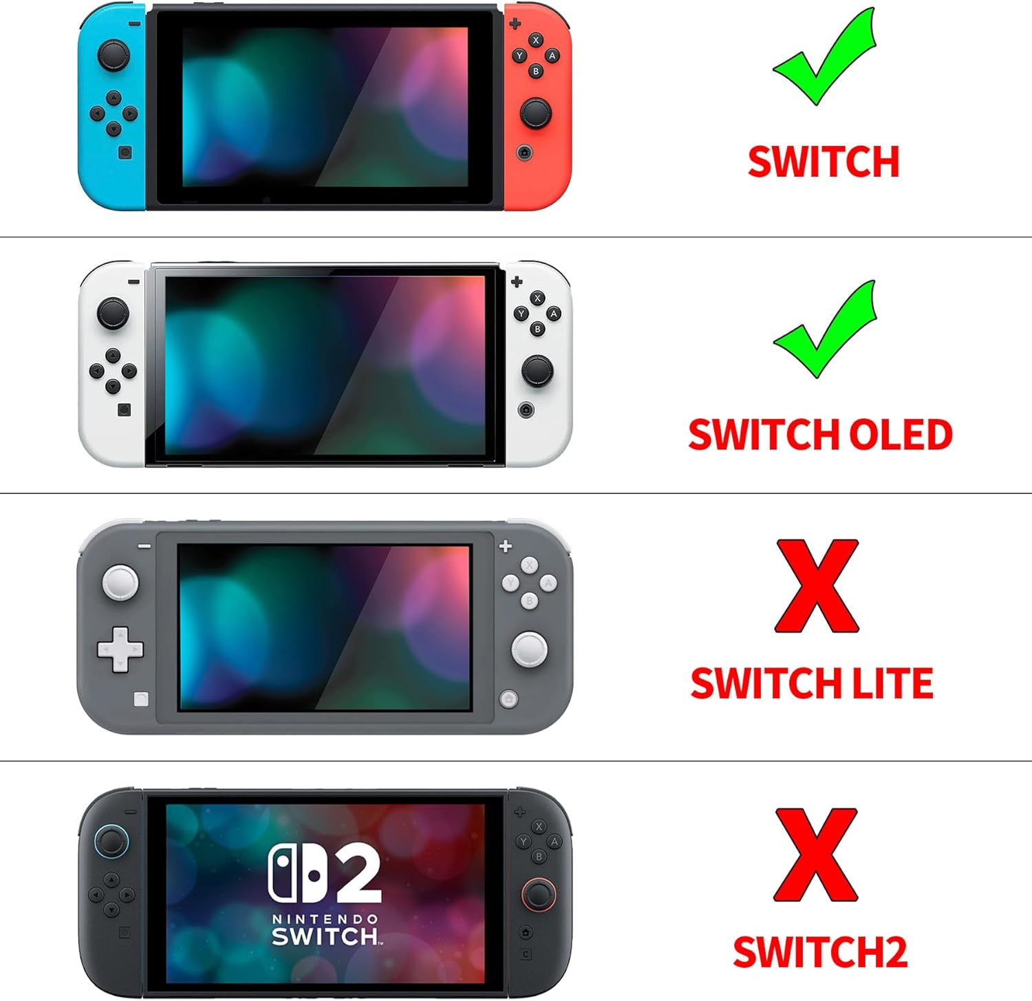 Playvital Nylon Dust Cover for Nintendo Switch, Dust Guard Dust Cover for Nintendo Switch OLED, anti Scratch Waterproof Cover Sleeve for Nintendo Switch & Switch OLED Dock - Black Light Gray Trim image number 3