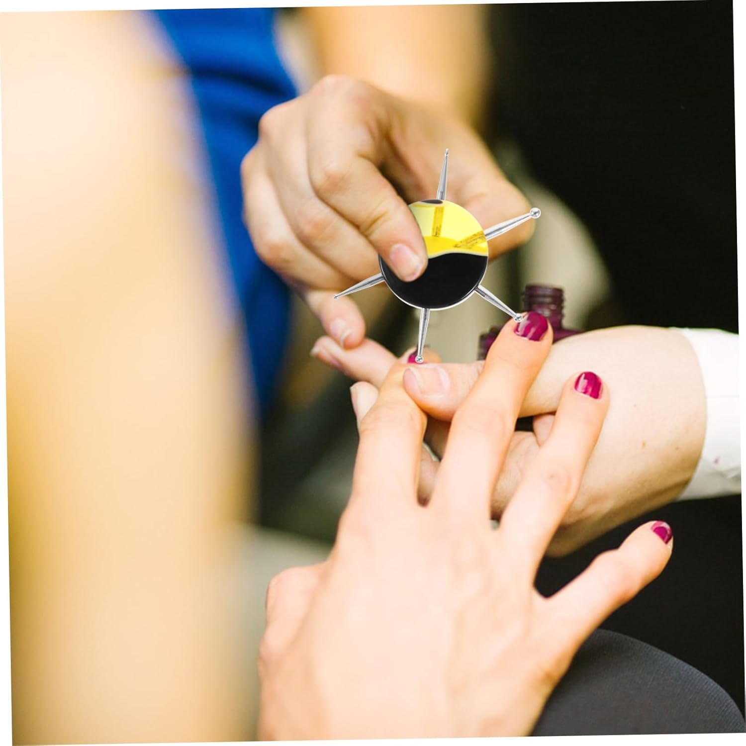 BESTYASH 4Pcs Dotted Needle Clay Tools for Nail Art for Manicure Drill Nail Tools Accessories image number 4