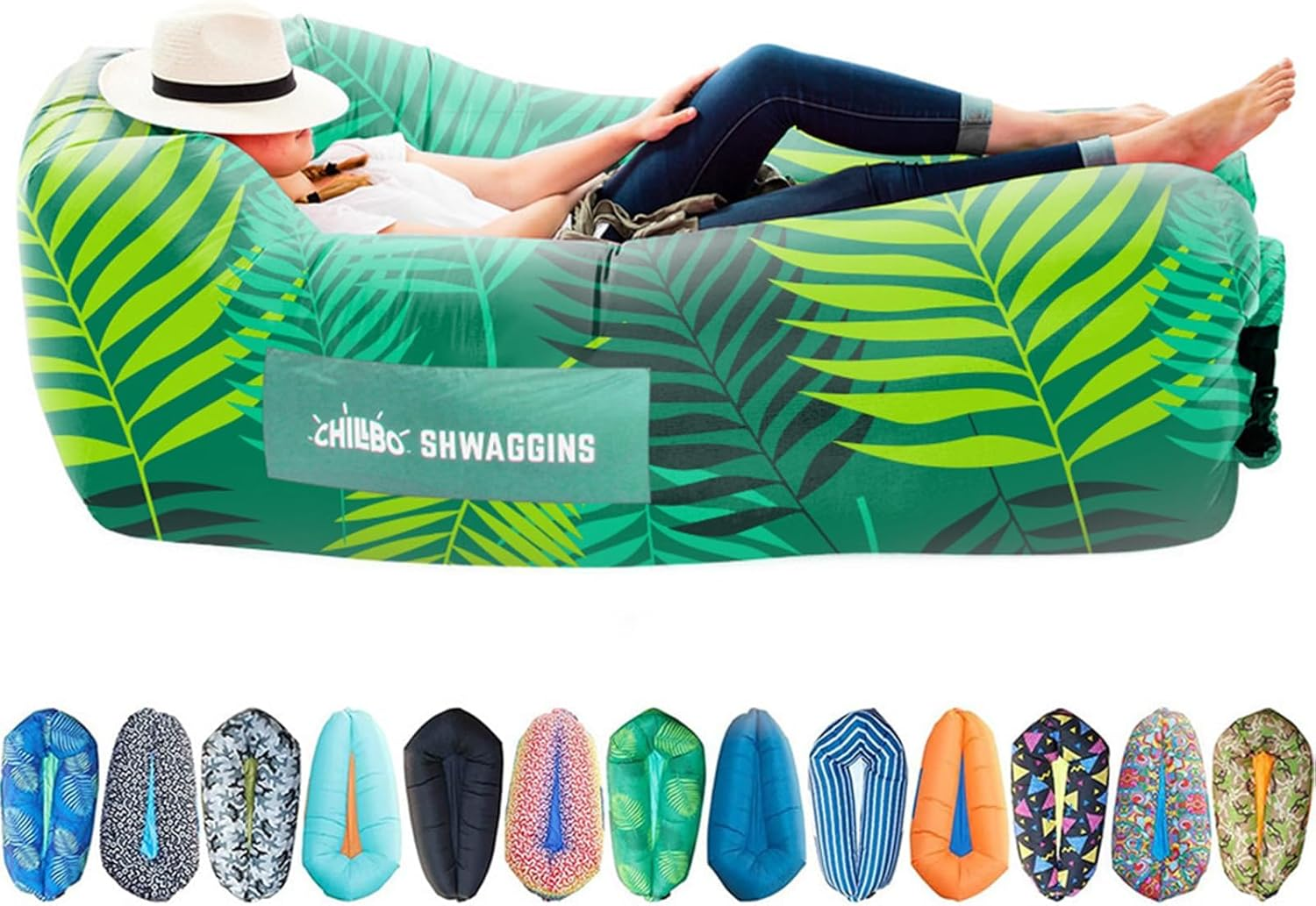 Chillbo Inflatable Couch &ndash; Cool Inflatable Chair. Upgrade Your Camping Accessories. Easy Setup Is Perfect for Hiking Gear, Beach Chair and Music Festivals.