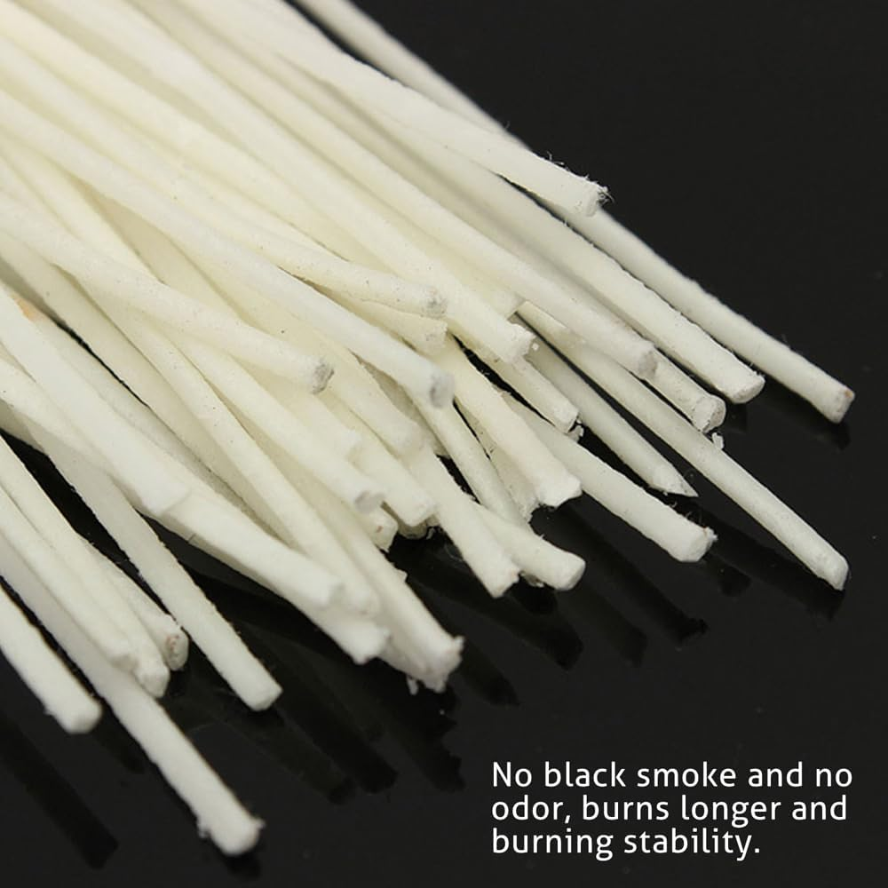 Candle Wicks 100PCS Candle Wick Centering Device for Soy Beeswax Candle Making and Candle DIY image number 2