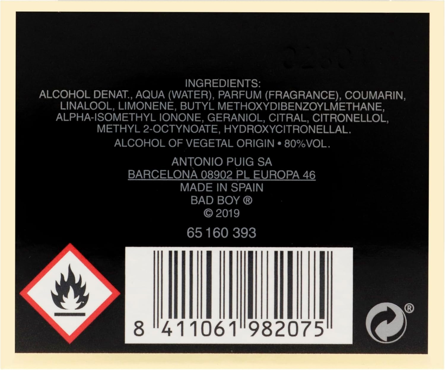 Carolina Herrera Bad Boy image number 3