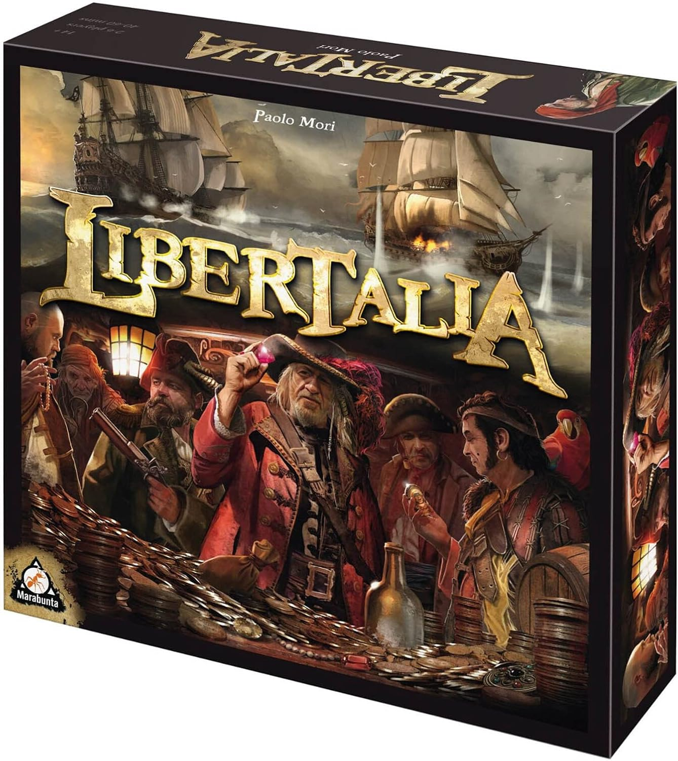 Asmodee Libertalia: Innovative Pirate Strategy Card Game, Ages 16+ image number 4