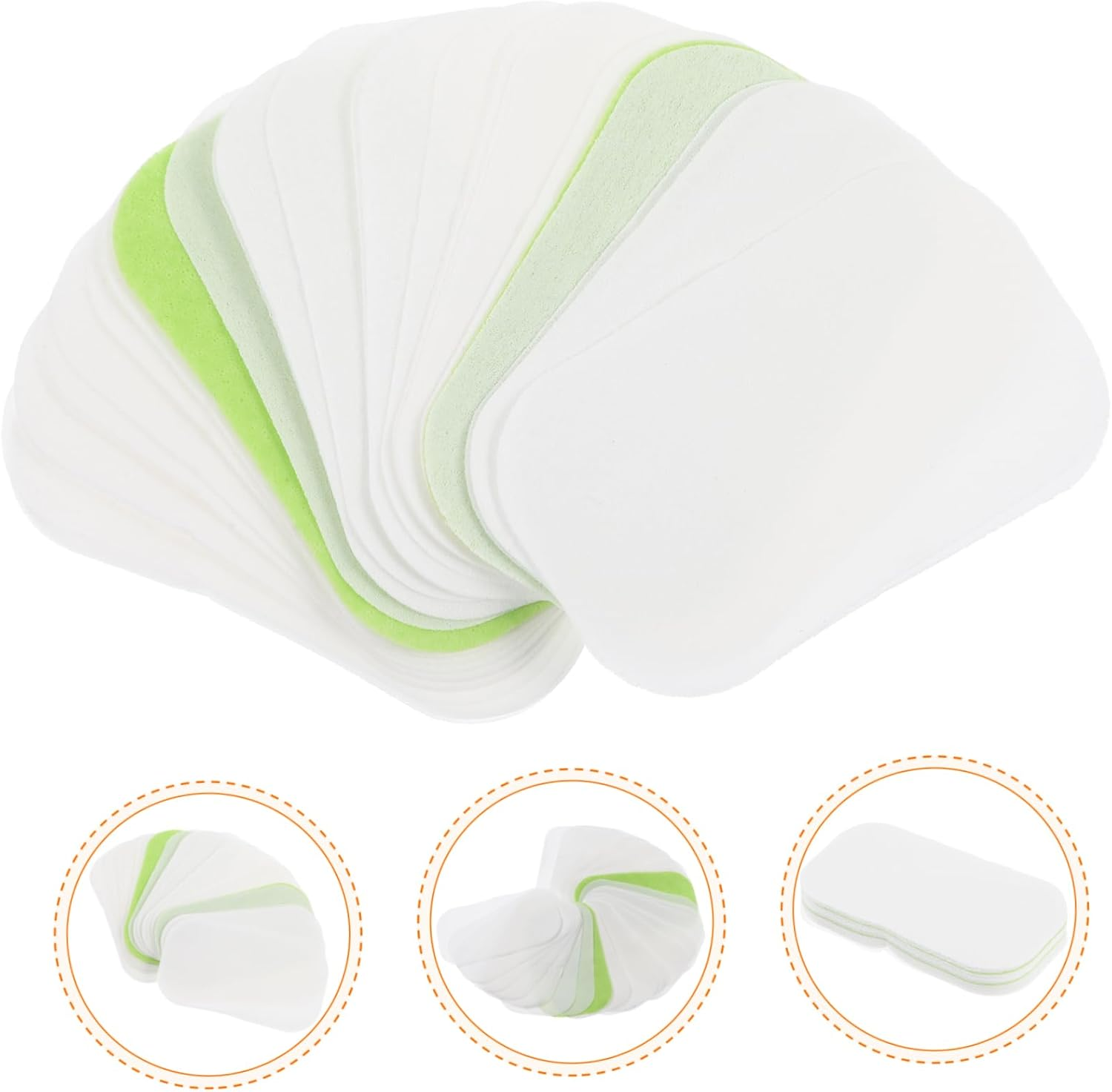 POPETPOP 50Pcs Soap Sheets for Travel Convenient Hand Wash Soap Slices Lightweight and Compact for Outdoor Activities Camping Hiking and Business Trips image number 6