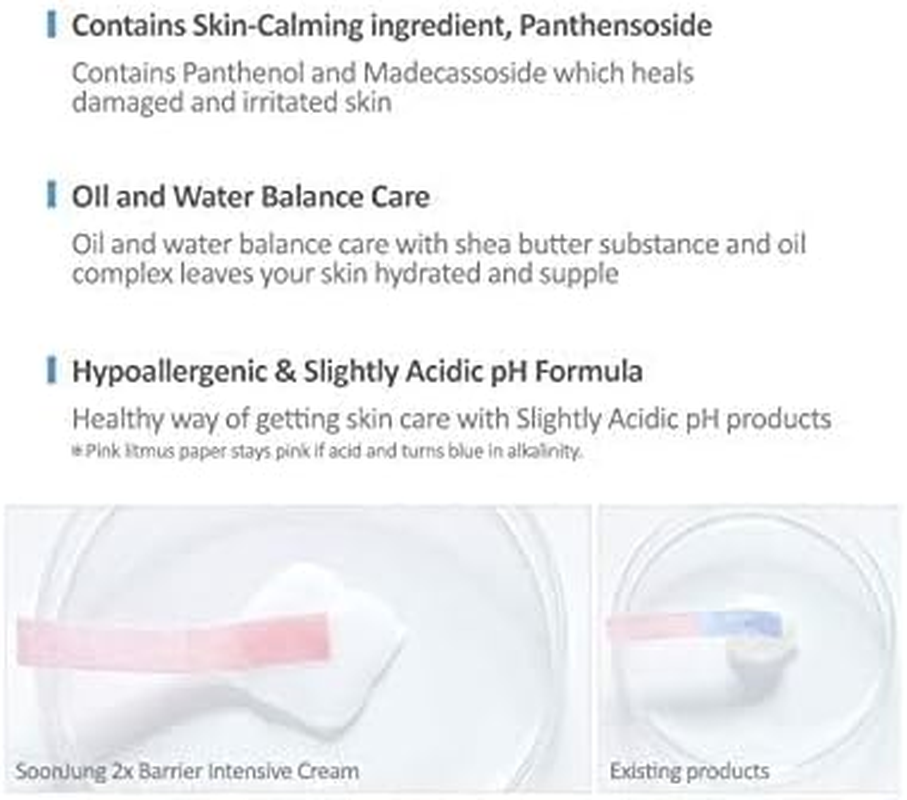 ETUDE HOUSE Soonjung 2X Barrier Intensive Cream 60Ml (Old Version)- Hypoallergenic Shea Butter Hydrating Facial Cream for Sensitive Skin, Panthenol and Madecassoside Heals Damaged Skin image number 1