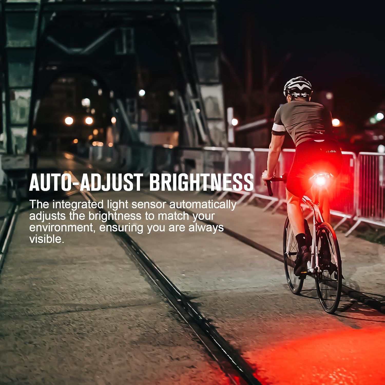 OLIGHT Rn120C（Type-C） Port Powerful Bike Taillight Max 120 Lumens Rechargeable for Daily Commuting and Road Cycling image number 2