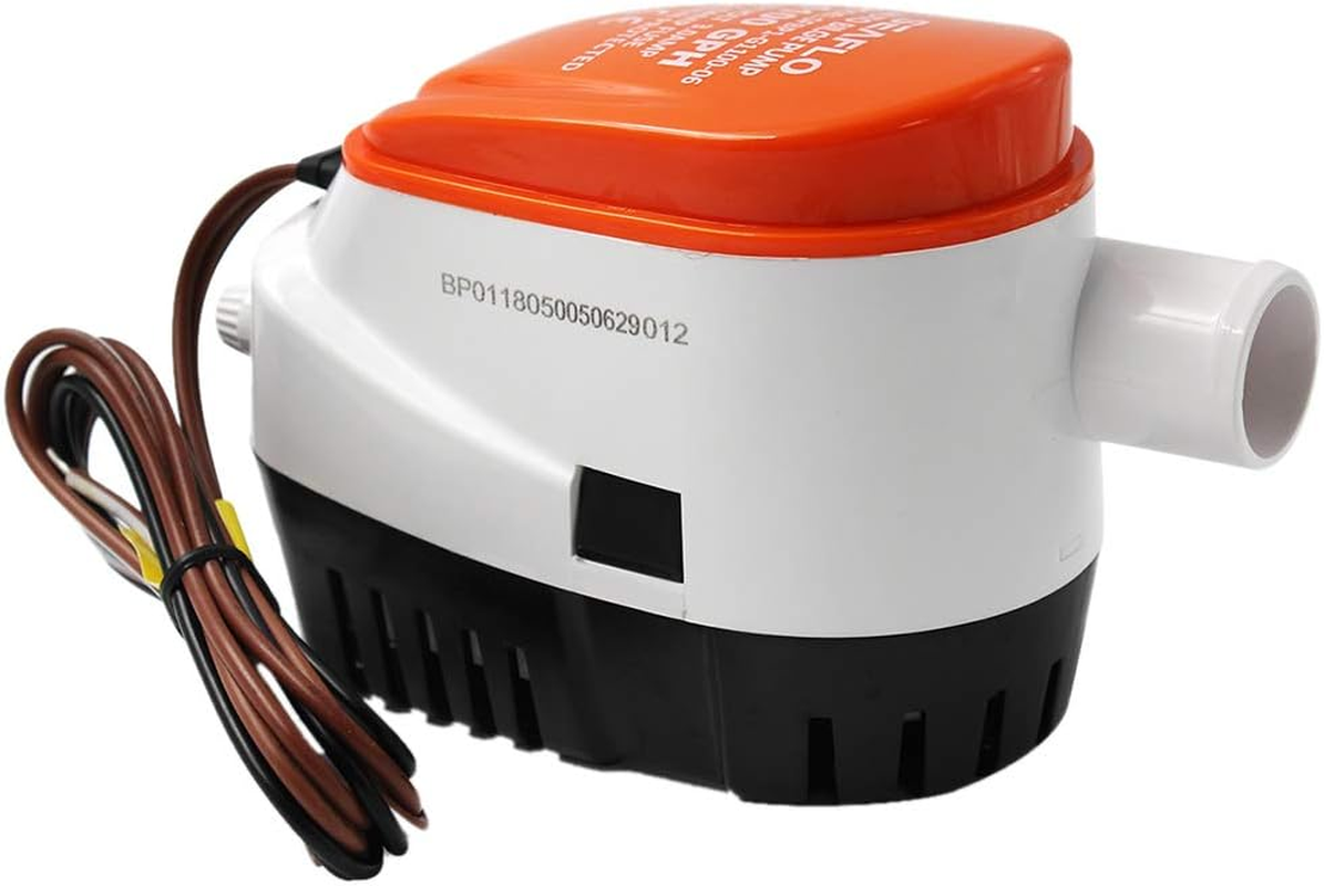 Blesiya SEAFLO 1100 GPH Bilge Pump with Built-In Float Switch - 12V Automatic image number 6