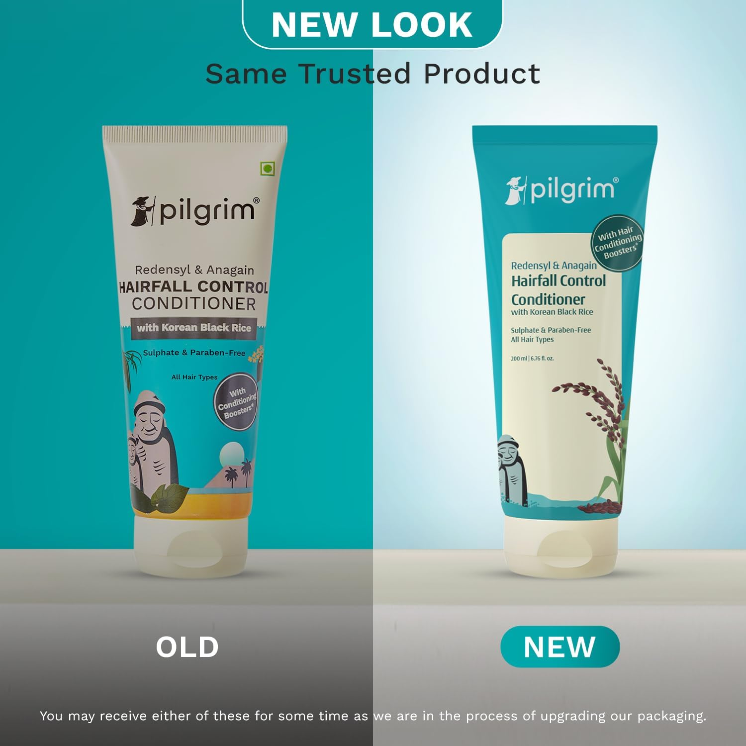 Pilgrim anti Hairfall Conditioner with Redensyl, Anagain 200Ml White image number 4