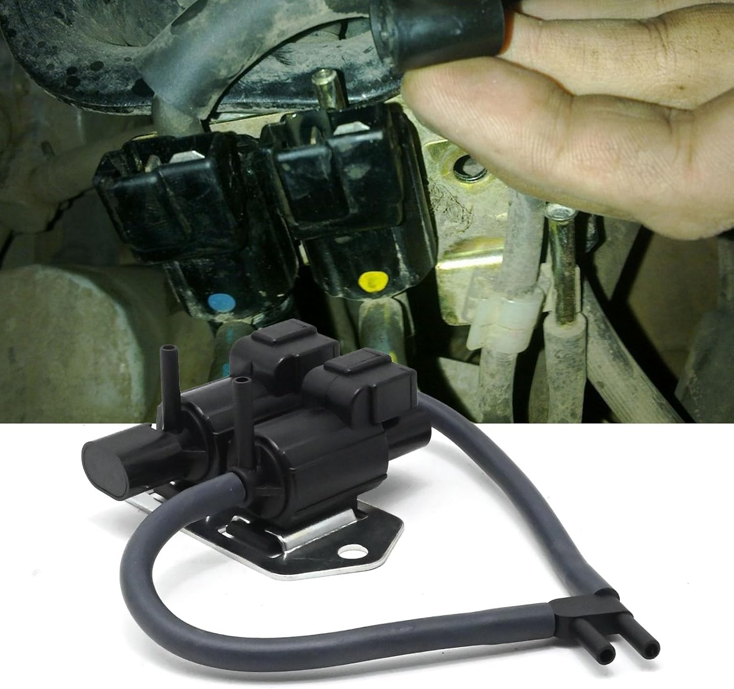 SYOWADA- K5T47776 Solenoid Spool Valve, Replacement for Pajero NM NP 1990-1993 NG NH NJ NL 1991-1999 Replacement for Mitsubishi Triton 1996-2006, Replaces K5T81794 MR263723 image number 1