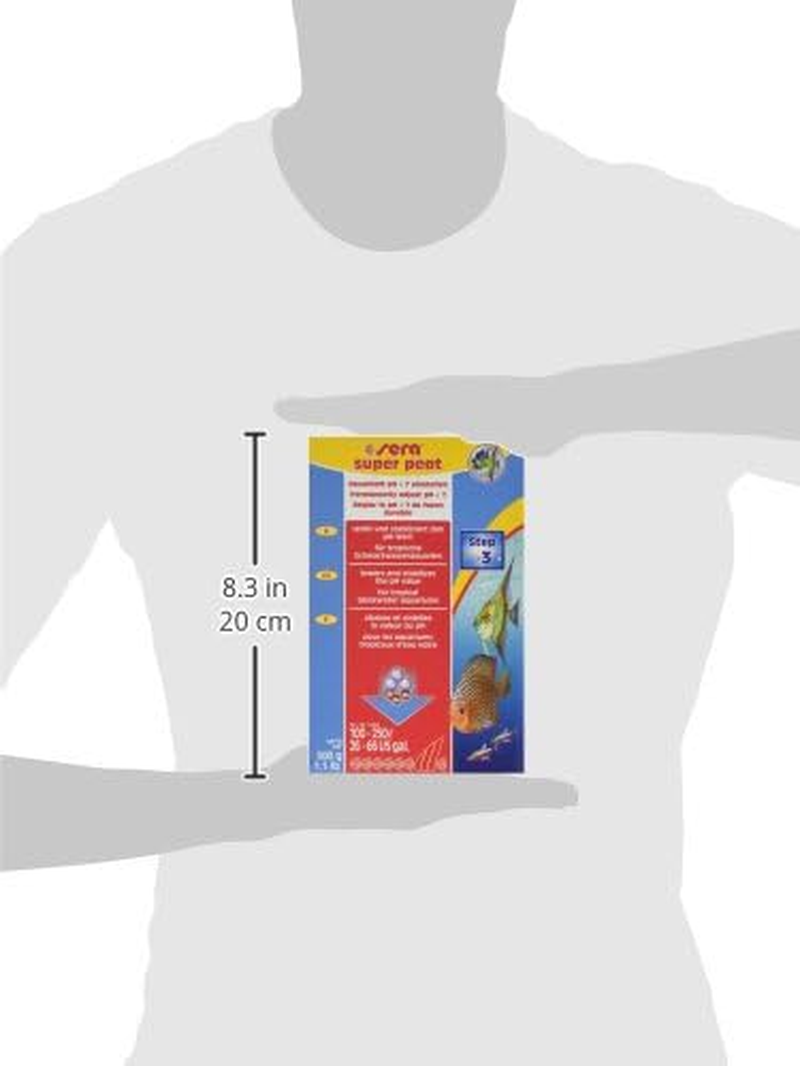 Sera Super Peat 500 G, 1.1 Lb. Aquarium Filter Accessories image number 5