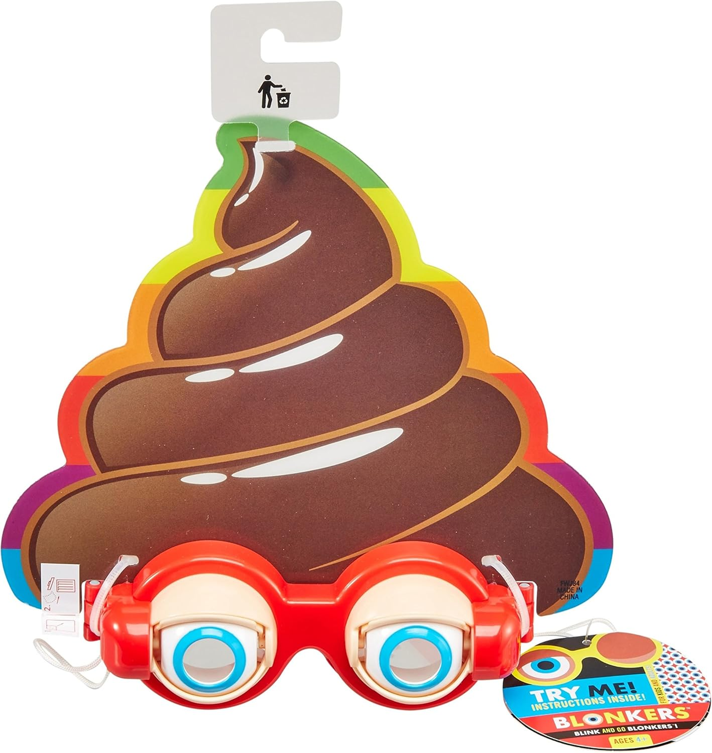 Fisher-Price Blonkers Poo Birthday Party Glasses Spectacles