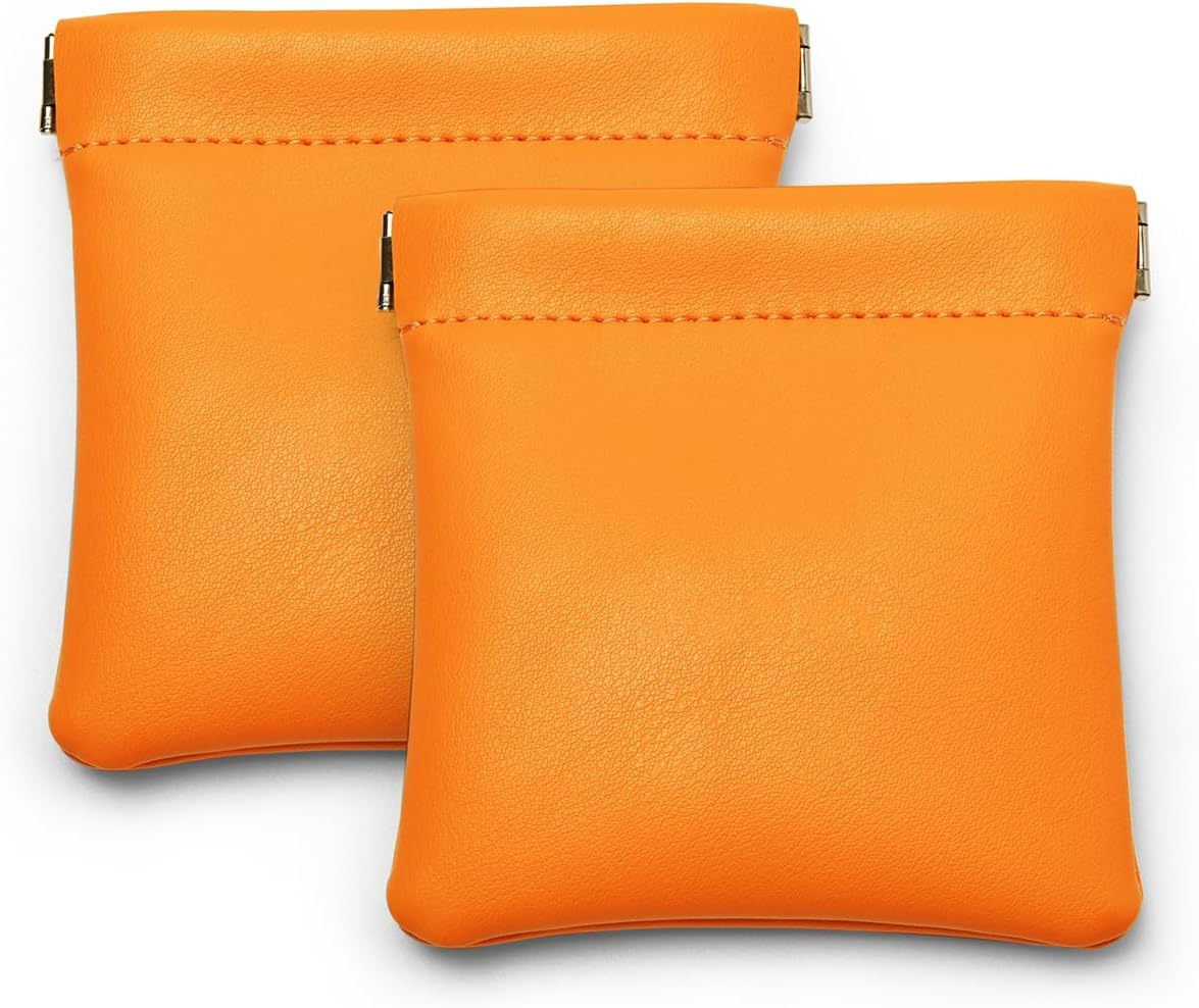 Oirlv Jewellery Organizer Bag Travel Jewellery Bag Case for Multiple Necklaces, Rings, Bracelets (Orange) &hellip;