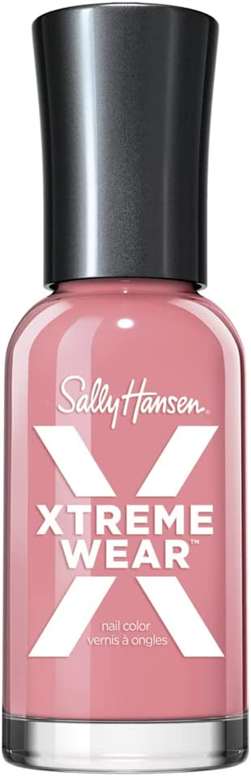 Sally Hansen Hard as Nails Xtreme Wear Nail Color - 229-185 Giant Peach for Women 0.4 Oz Nail Polish