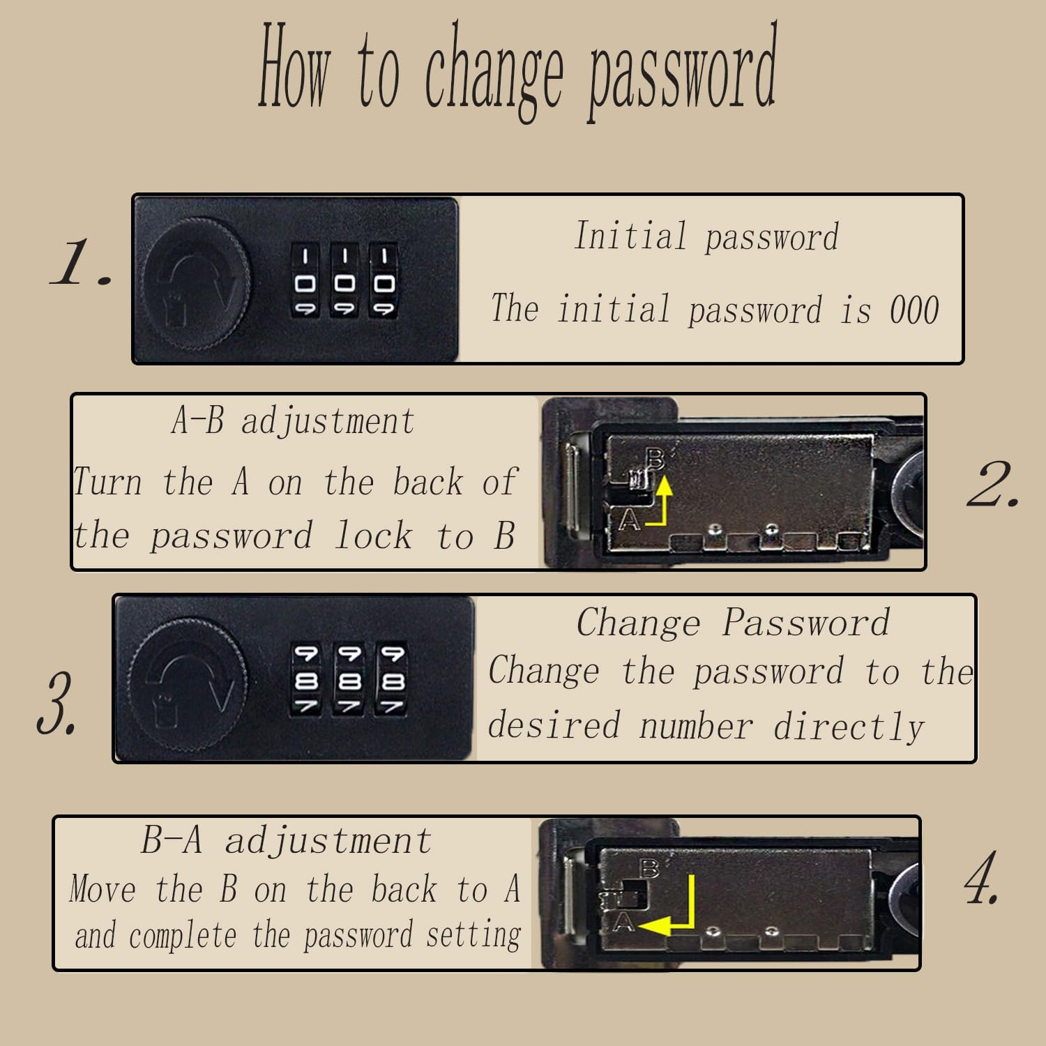 Hysgscwd Wall Mount Key Cabinet with 28 Hooks & Key Tags, Steel Key Storage Lock Box with Combination Lock, Security Key Lock Box with Code, Key Lock Organizer, Locking Key Cabinet for Key Management image number 5